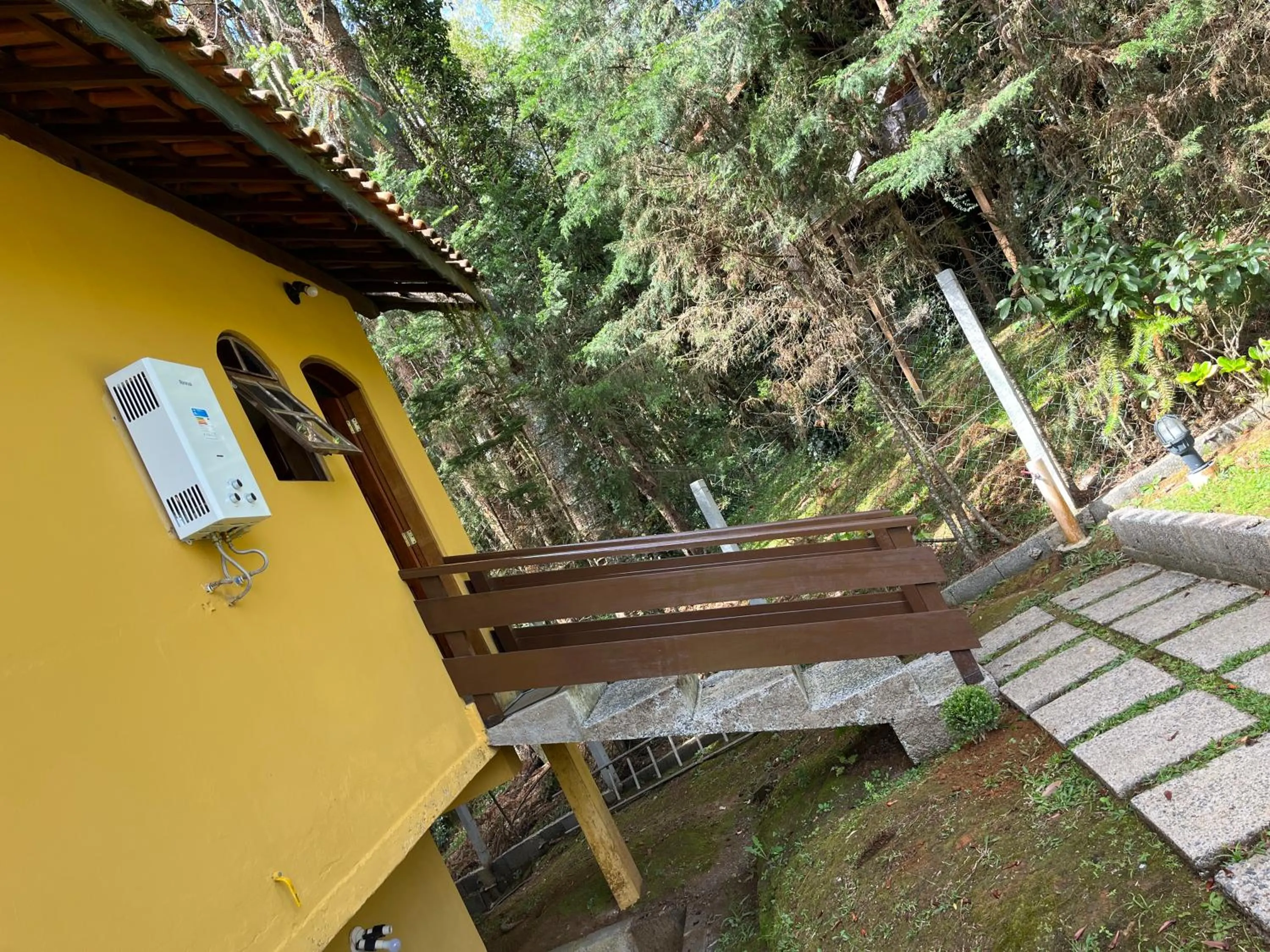 Property building in Pousada Sonho Verde