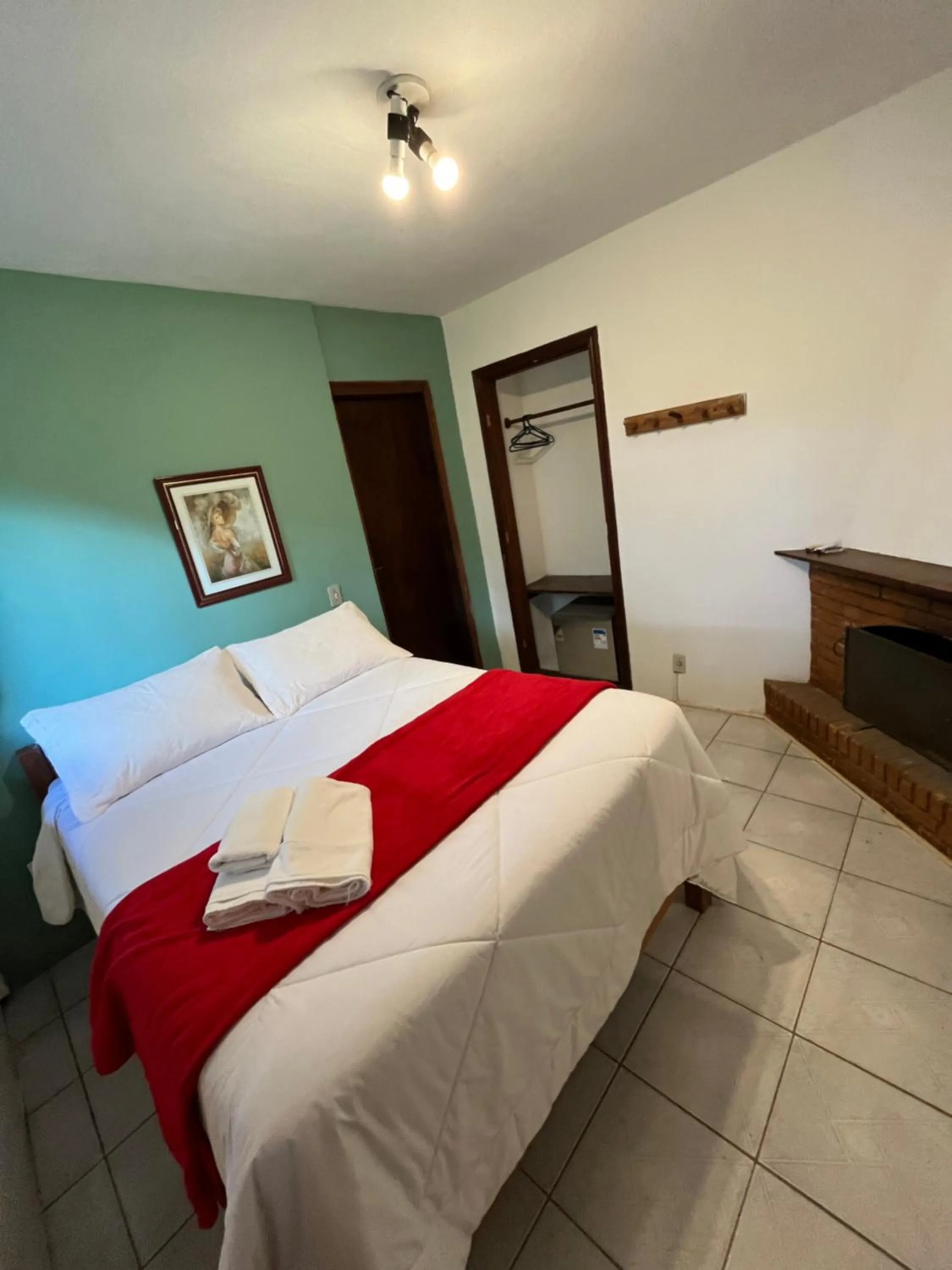 Bedroom, Bed in Pousada Sonho Verde