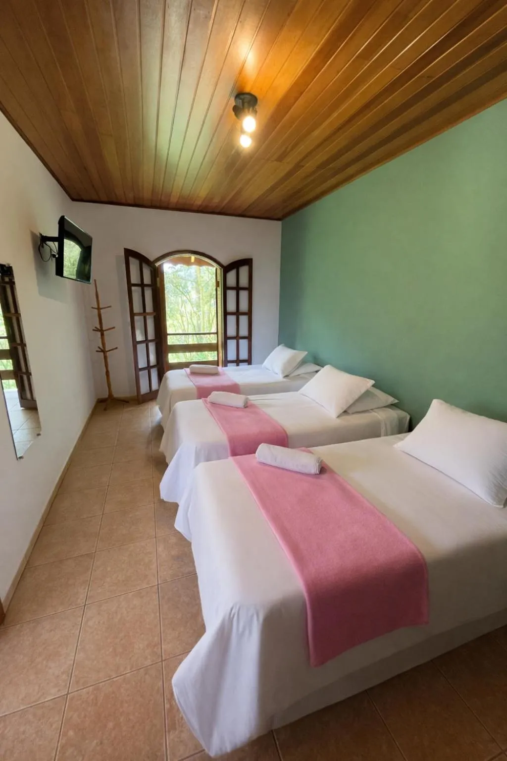 Bed in Pousada Sonho Verde