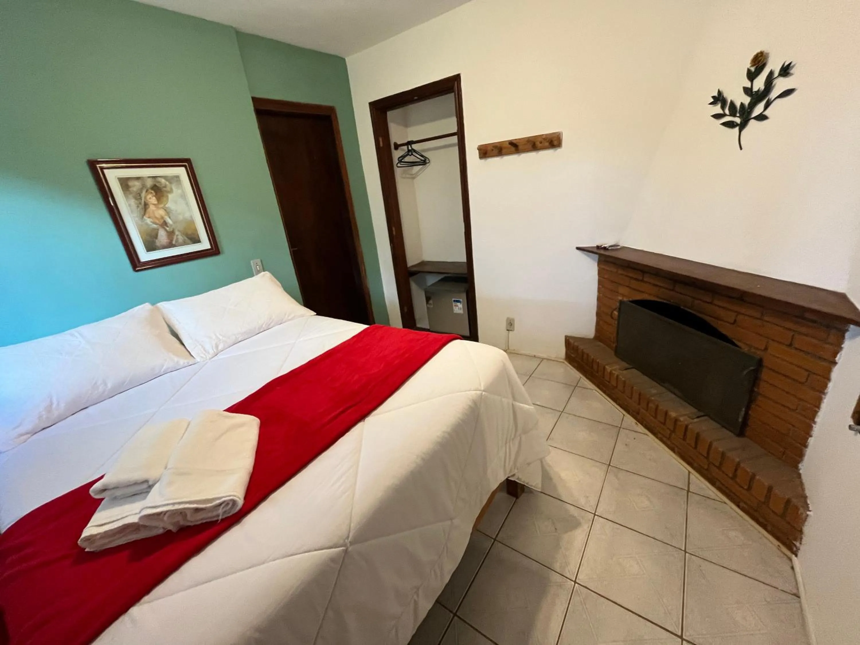 Bed in Pousada Sonho Verde