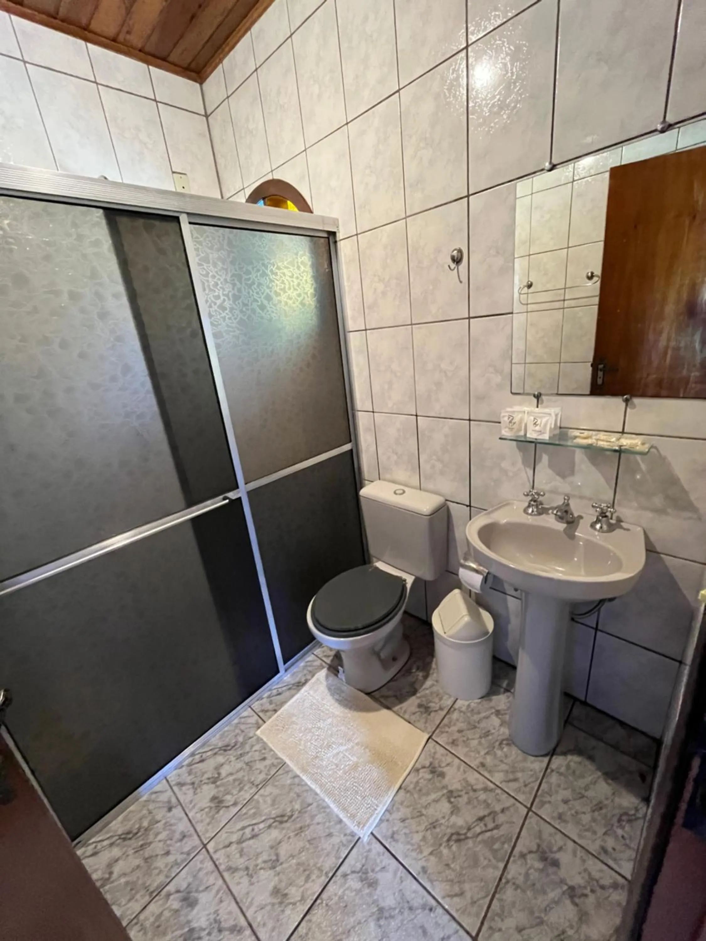 Bathroom in Pousada Sonho Verde