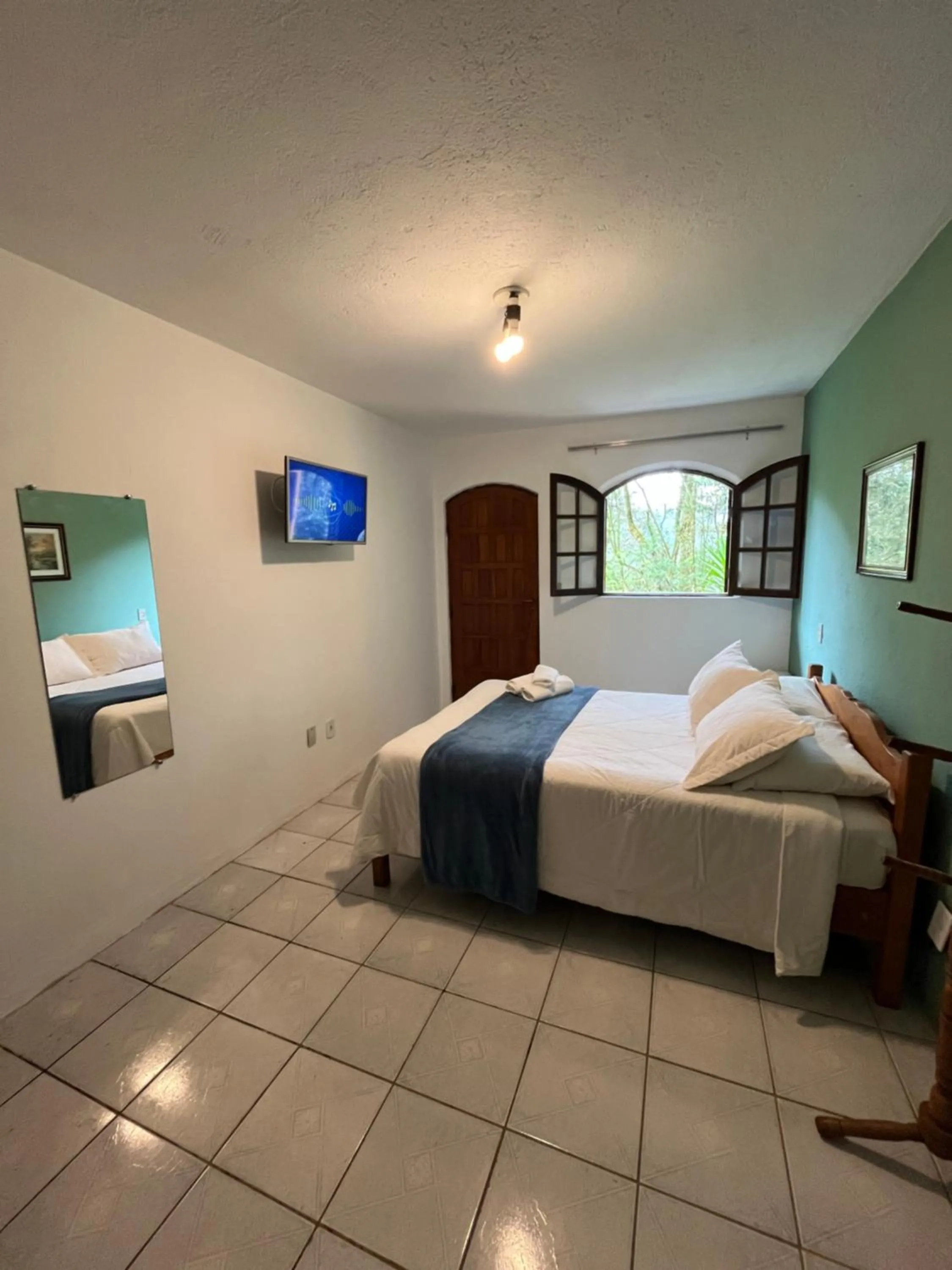 Bed in Pousada Sonho Verde