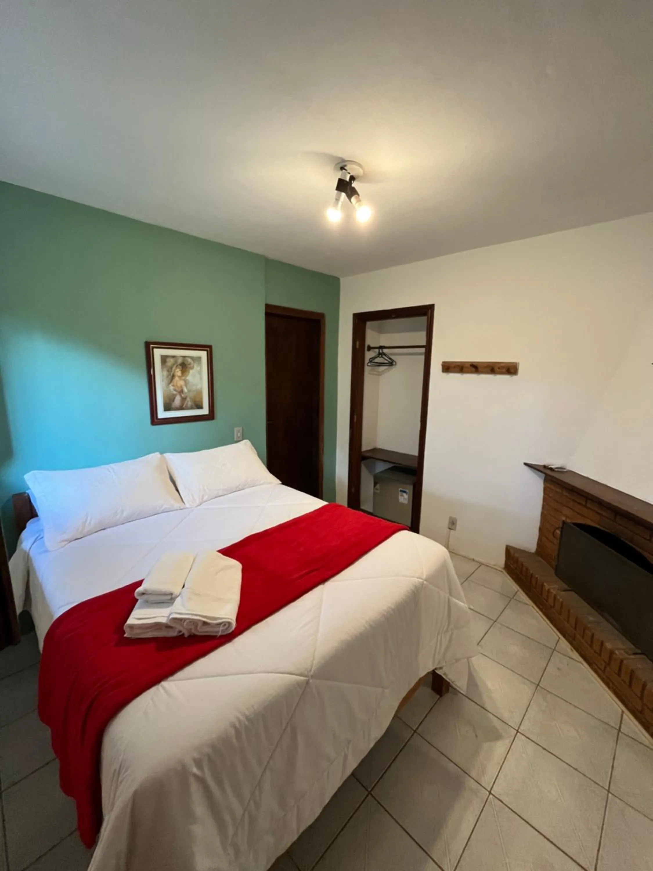 Bed in Pousada Sonho Verde