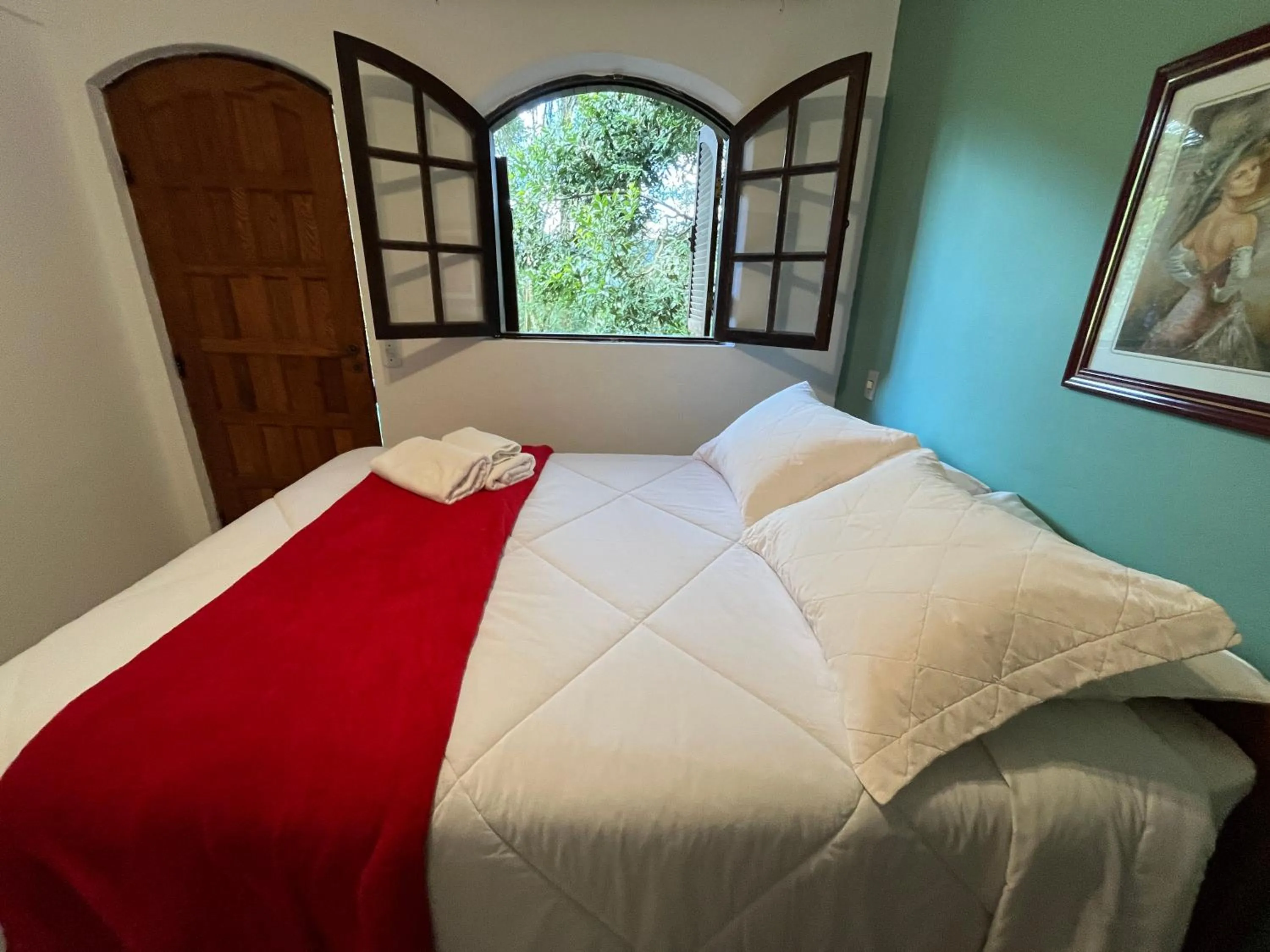 Bed in Pousada Sonho Verde