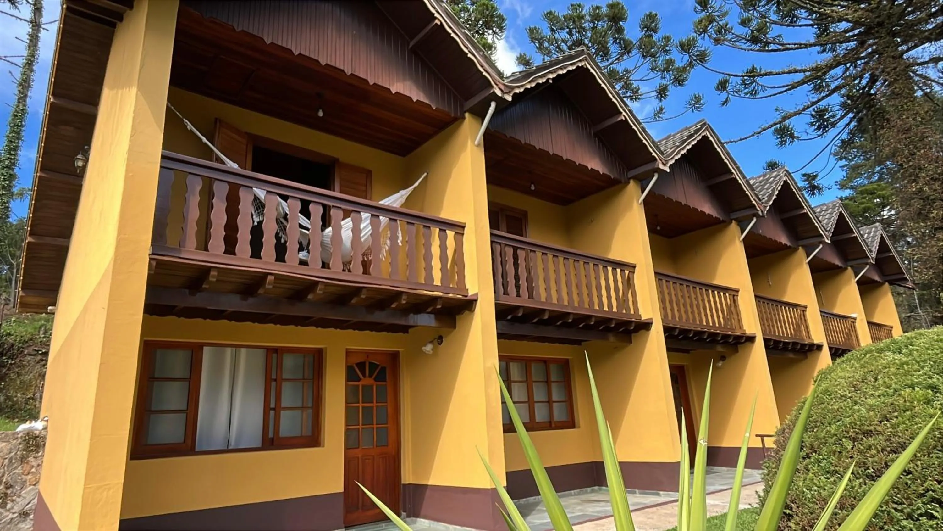 Balcony/Terrace in Pousada Sonho Verde