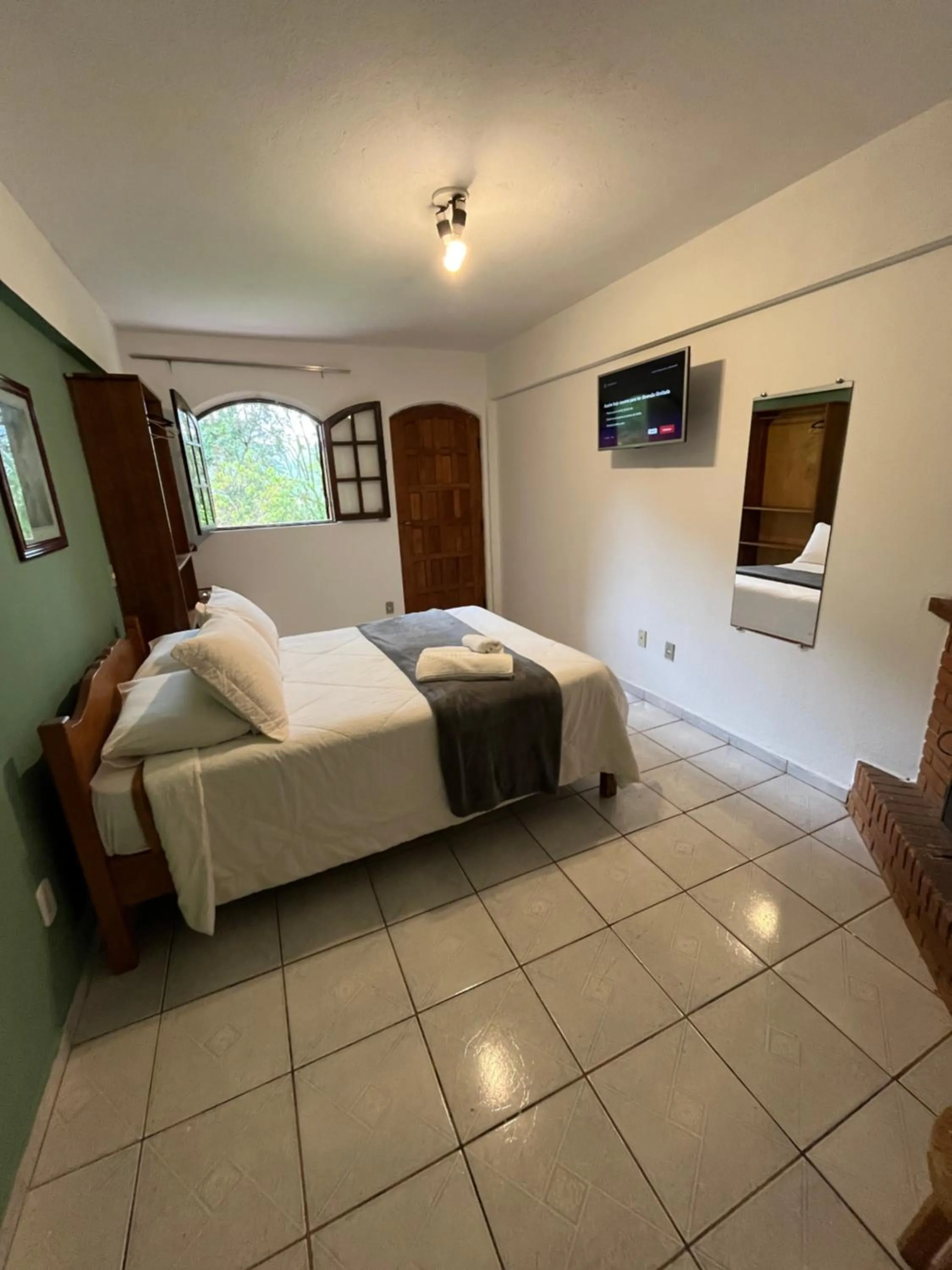 Bed in Pousada Sonho Verde