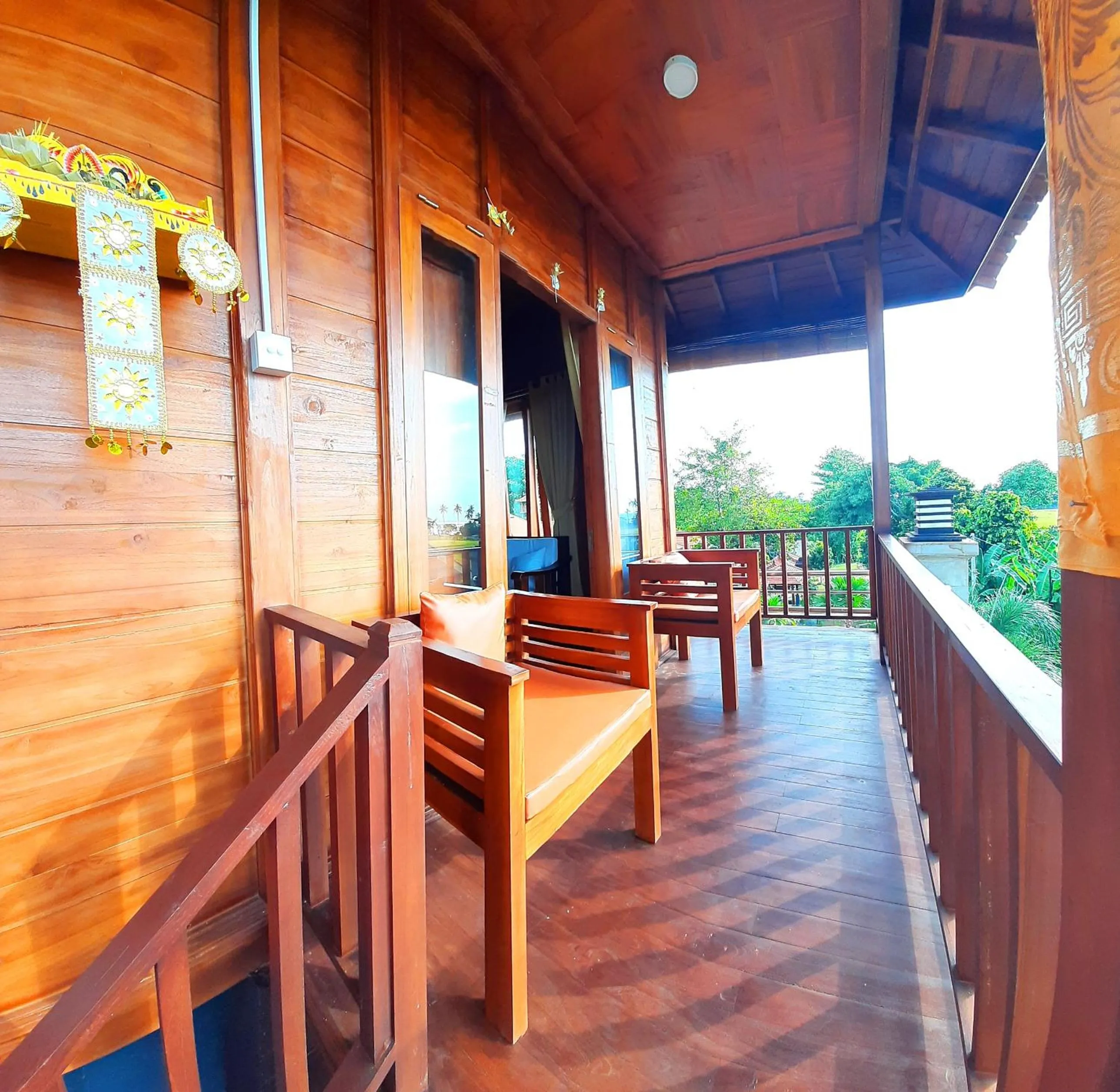 Balcony/Terrace in Grand Raka Homestay