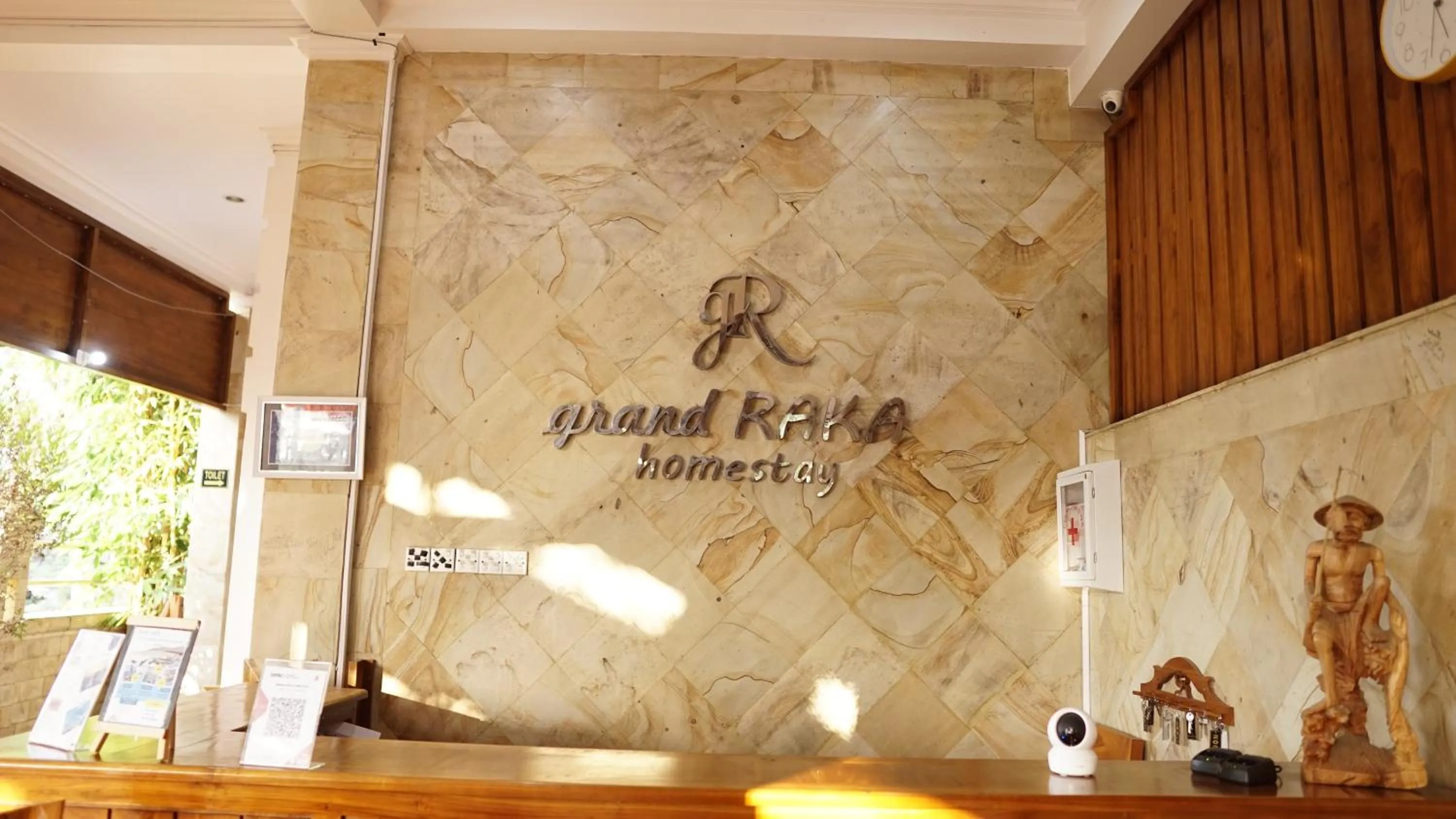 Property logo or sign in Grand Raka Homestay