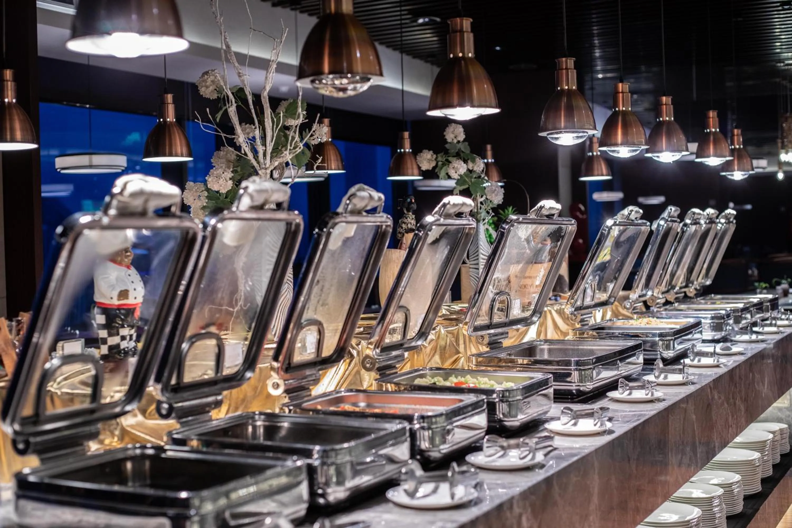 Restaurant/places to eat in SSAW Boutique Hotel Wenzhou Jiushan Lake