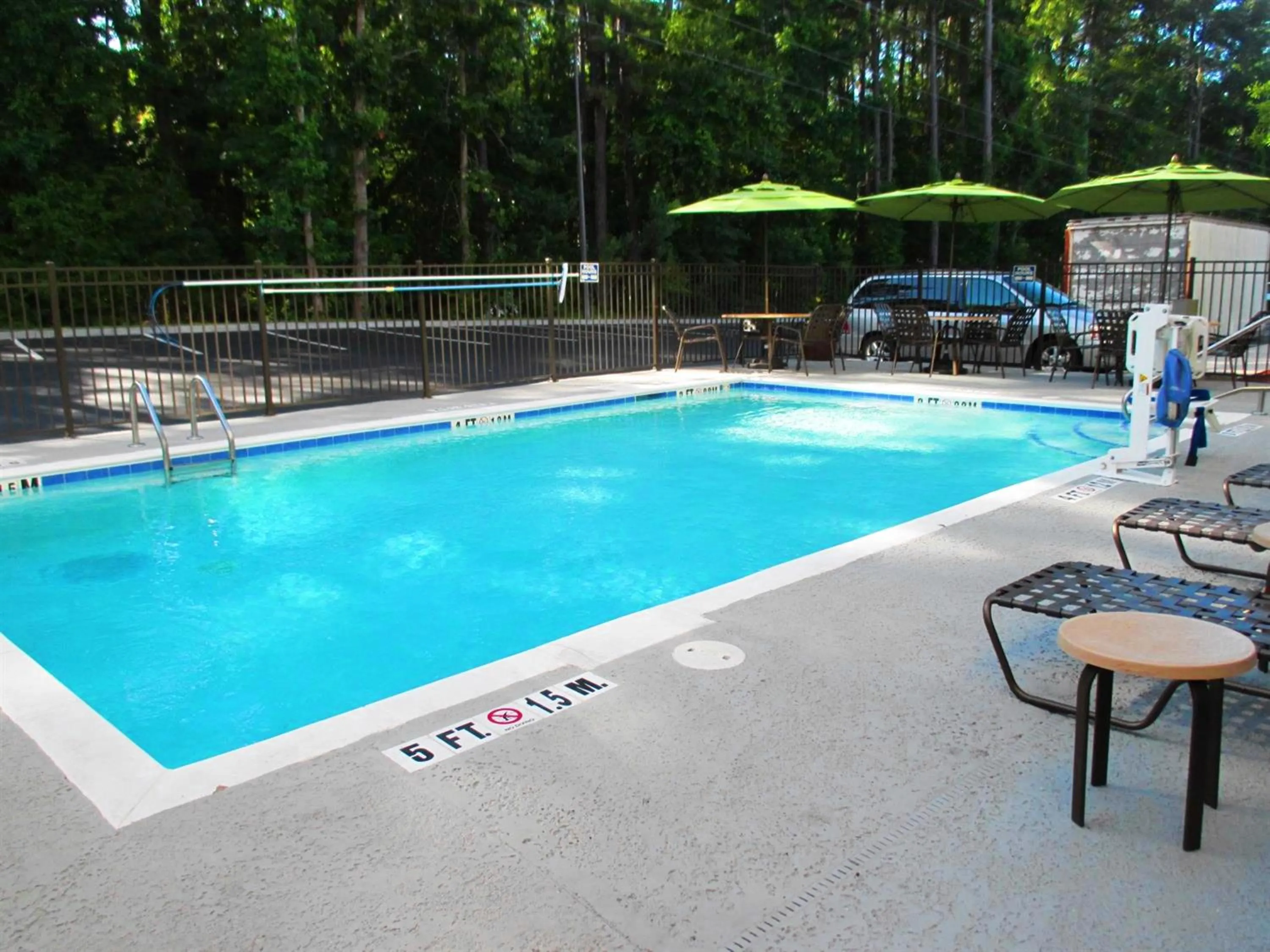 Pool view in Best Western Plus North Savannah