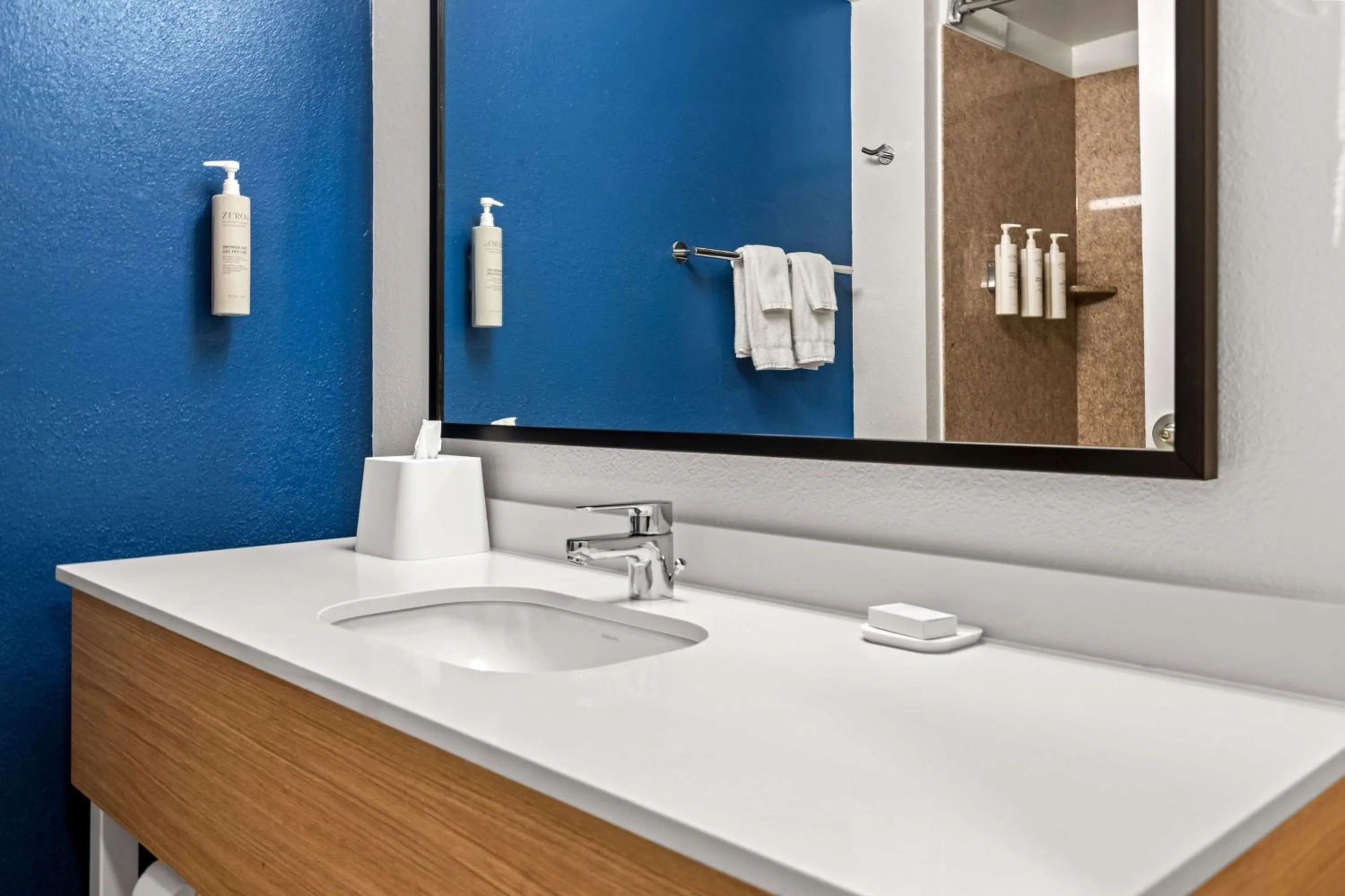 Bathroom in Spark by Hilton Port Wentworth Savannah