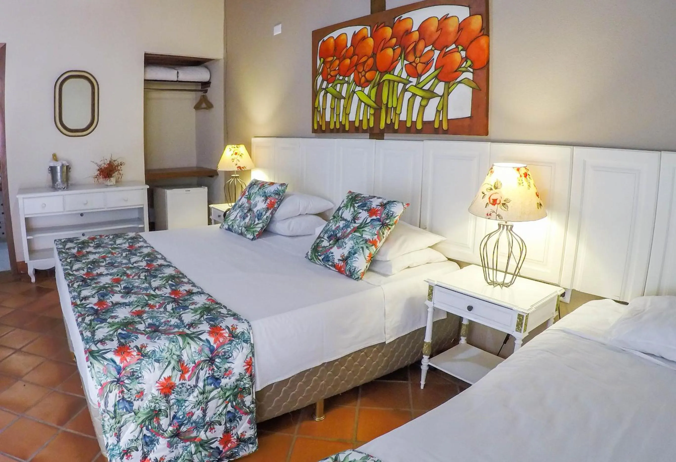 Bed in Eco Resort Foz do Marinheiro
