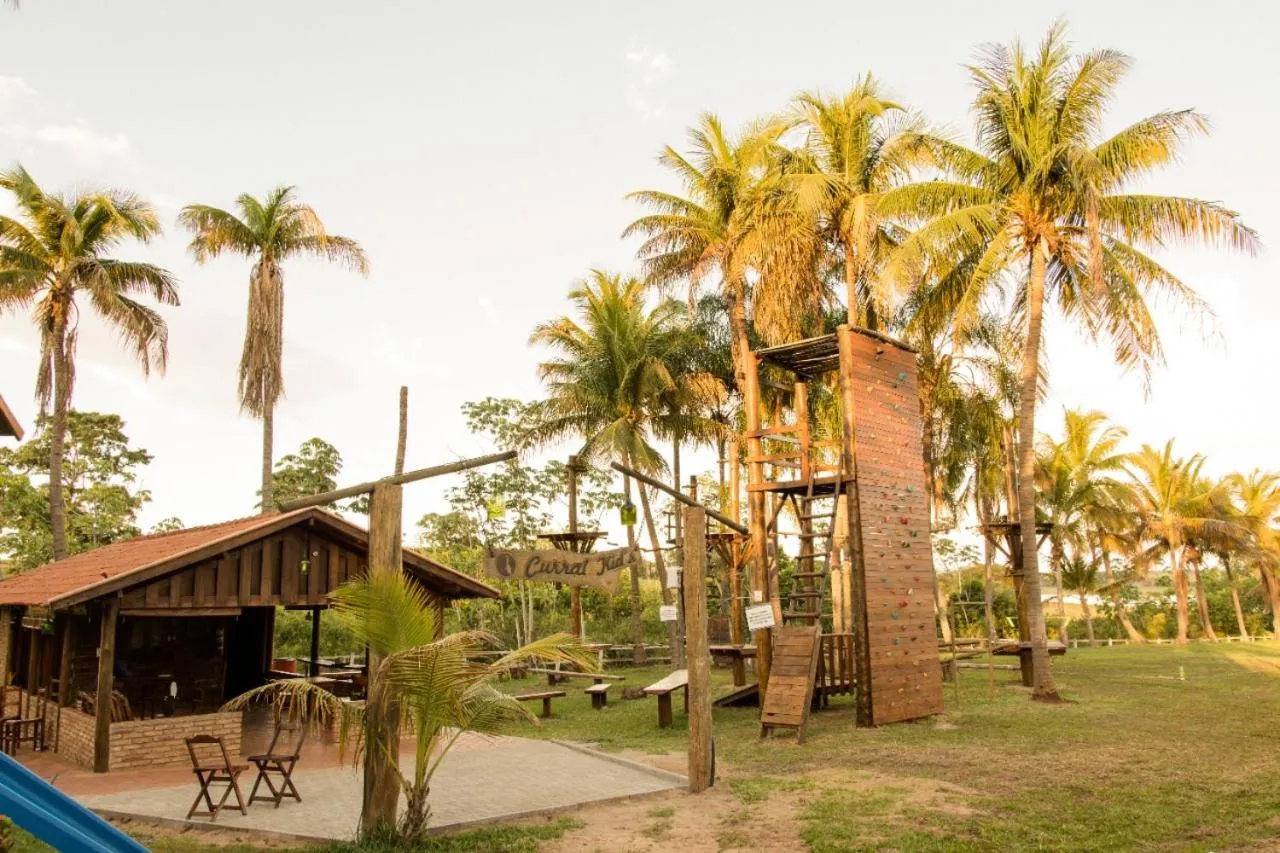 Children play ground in Eco Resort Foz do Marinheiro