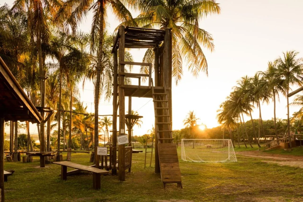 Children play ground in Eco Resort Foz do Marinheiro