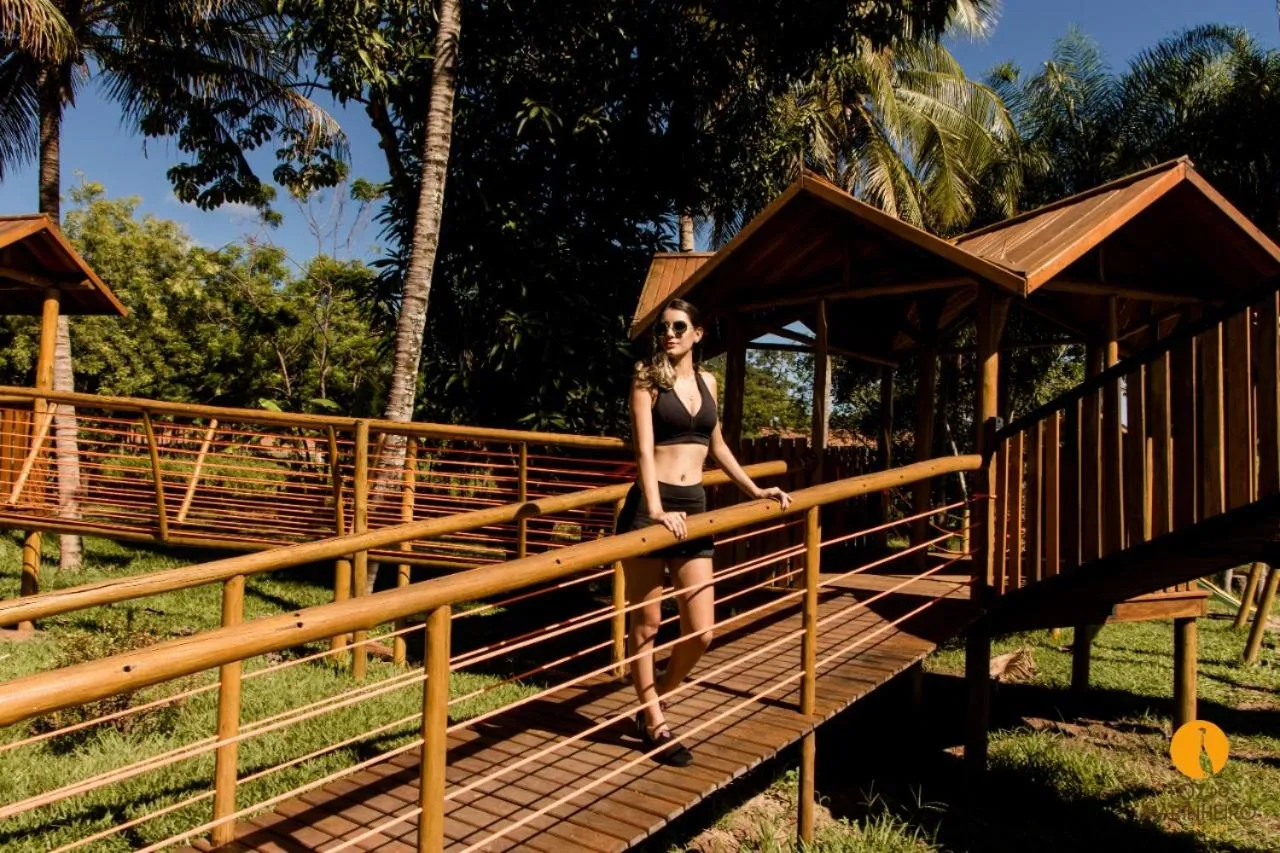 Children play ground in Eco Resort Foz do Marinheiro