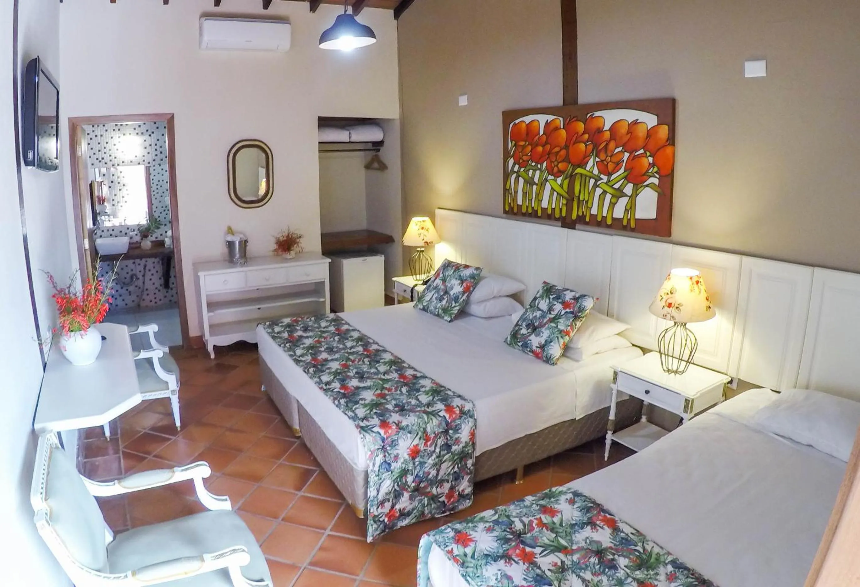 Bed in Eco Resort Foz do Marinheiro