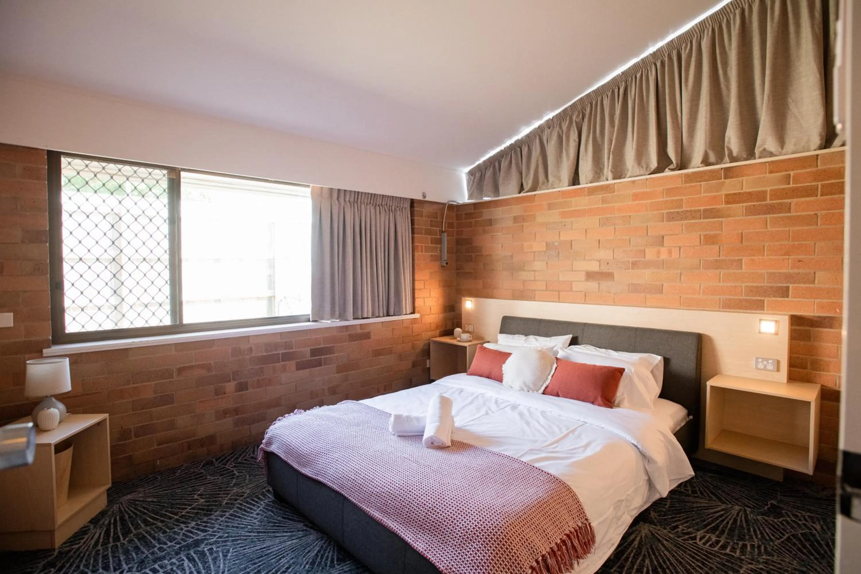 Bed in Bribie Island Hotel