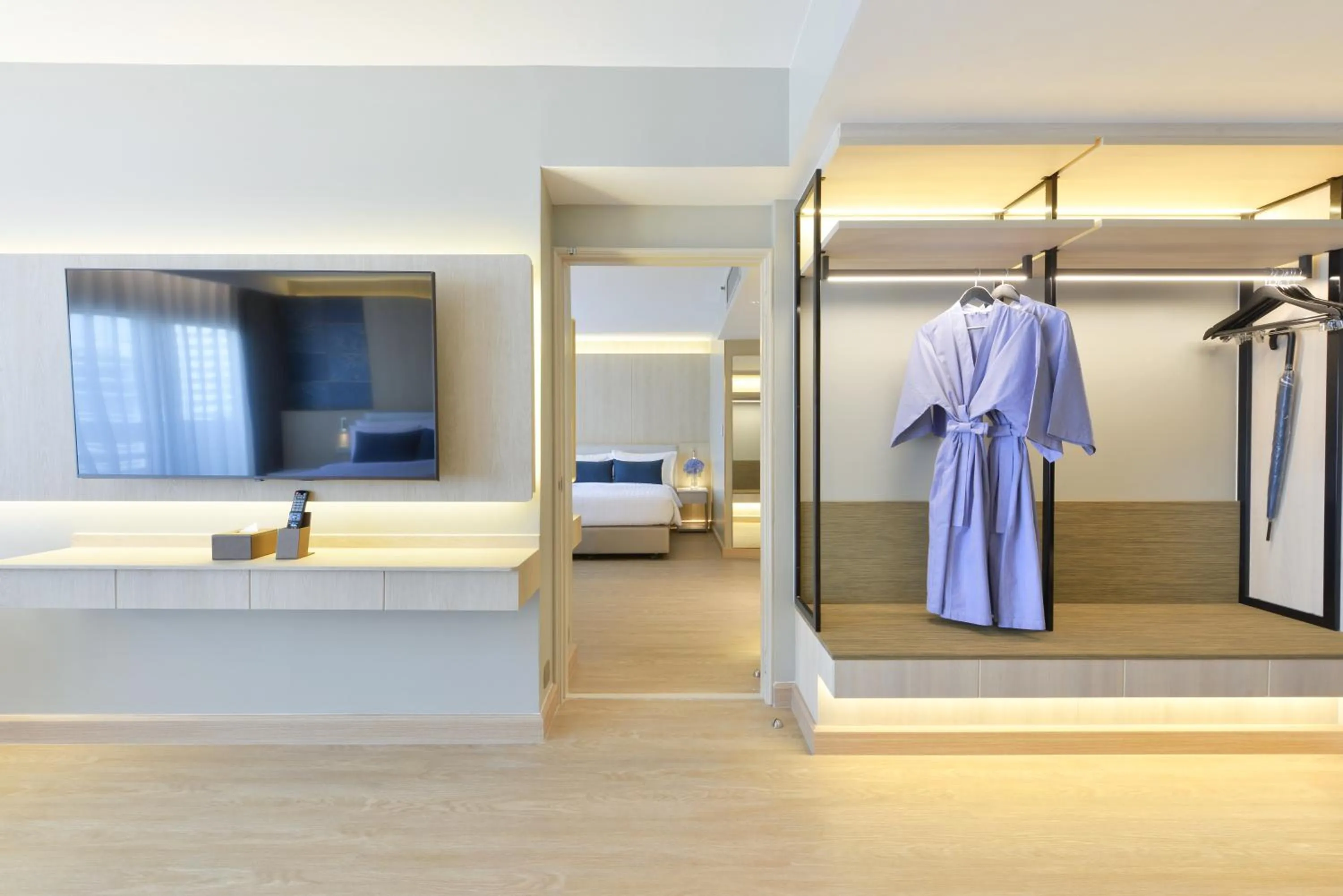 Bed in Centre Point Plus Hotel Pratunam