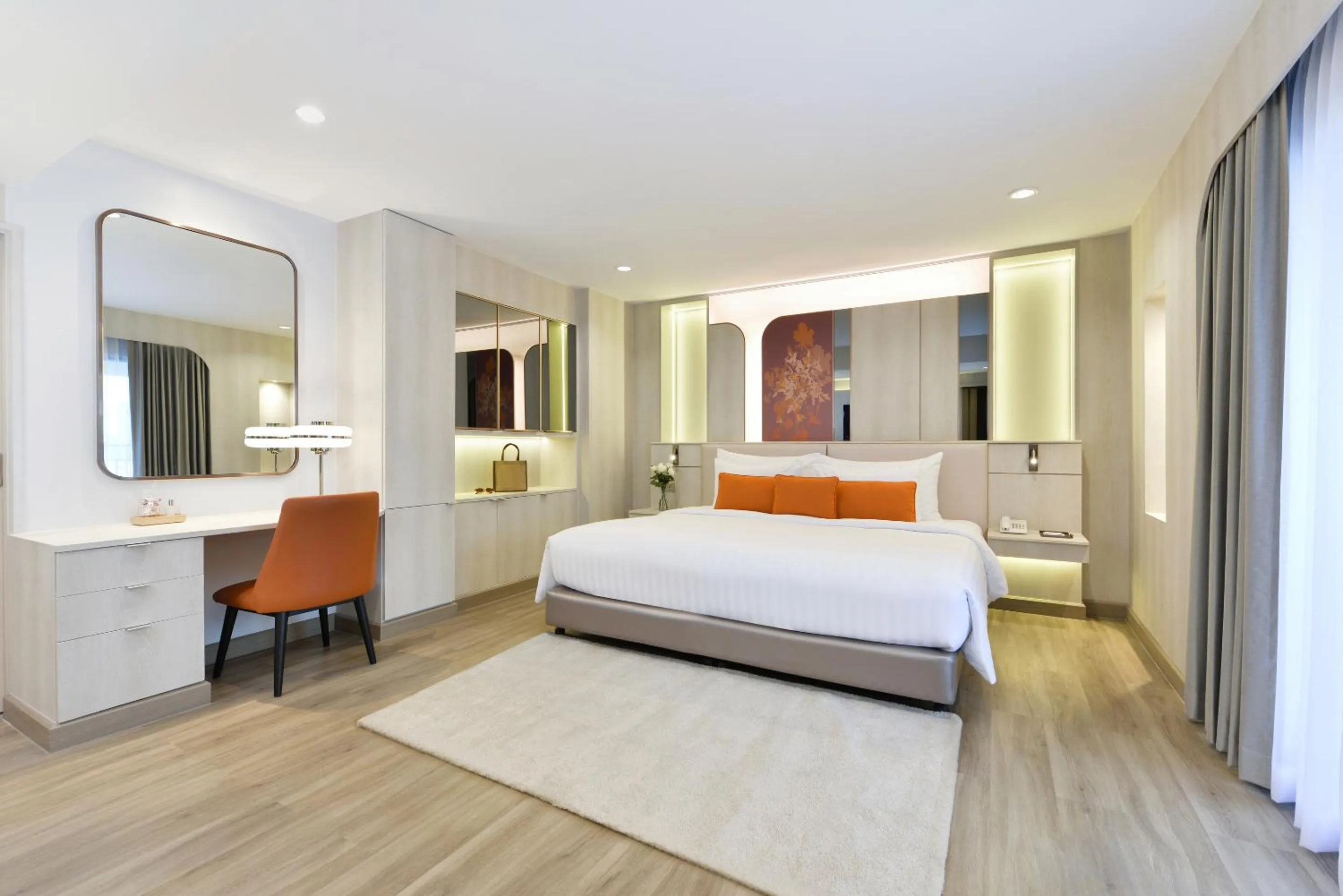 Bedroom, Bed in Centre Point Plus Hotel Pratunam