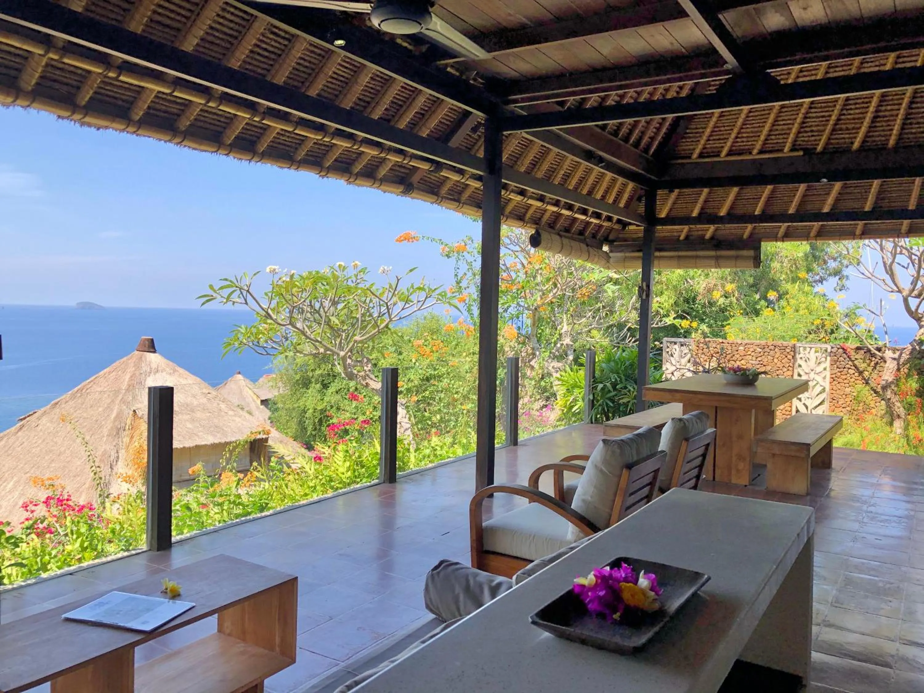 Living room in Bloo Lagoon Village