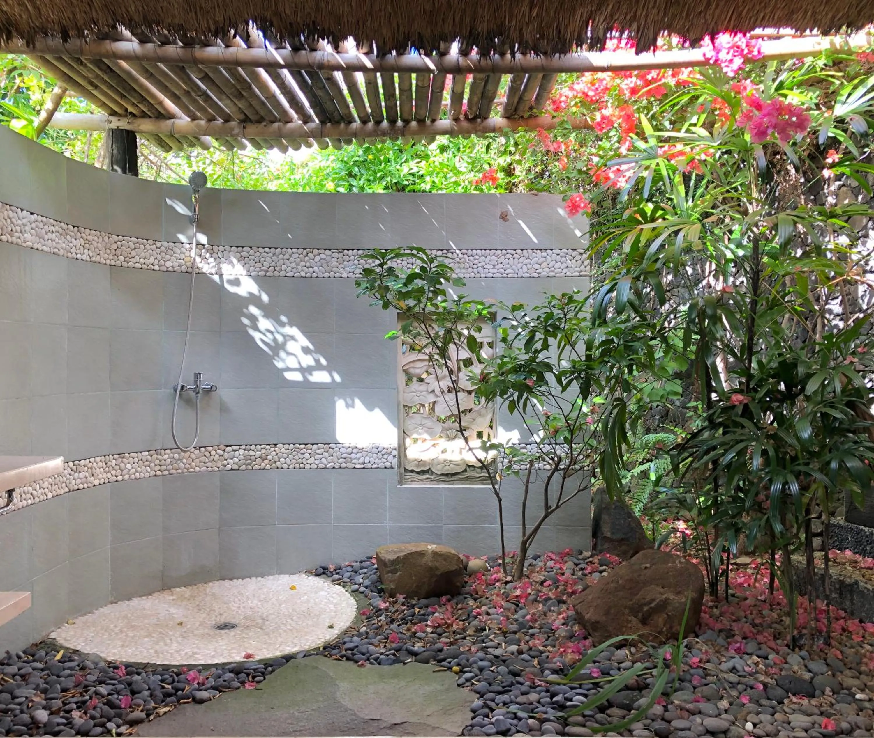 Shower in Bloo Lagoon Village