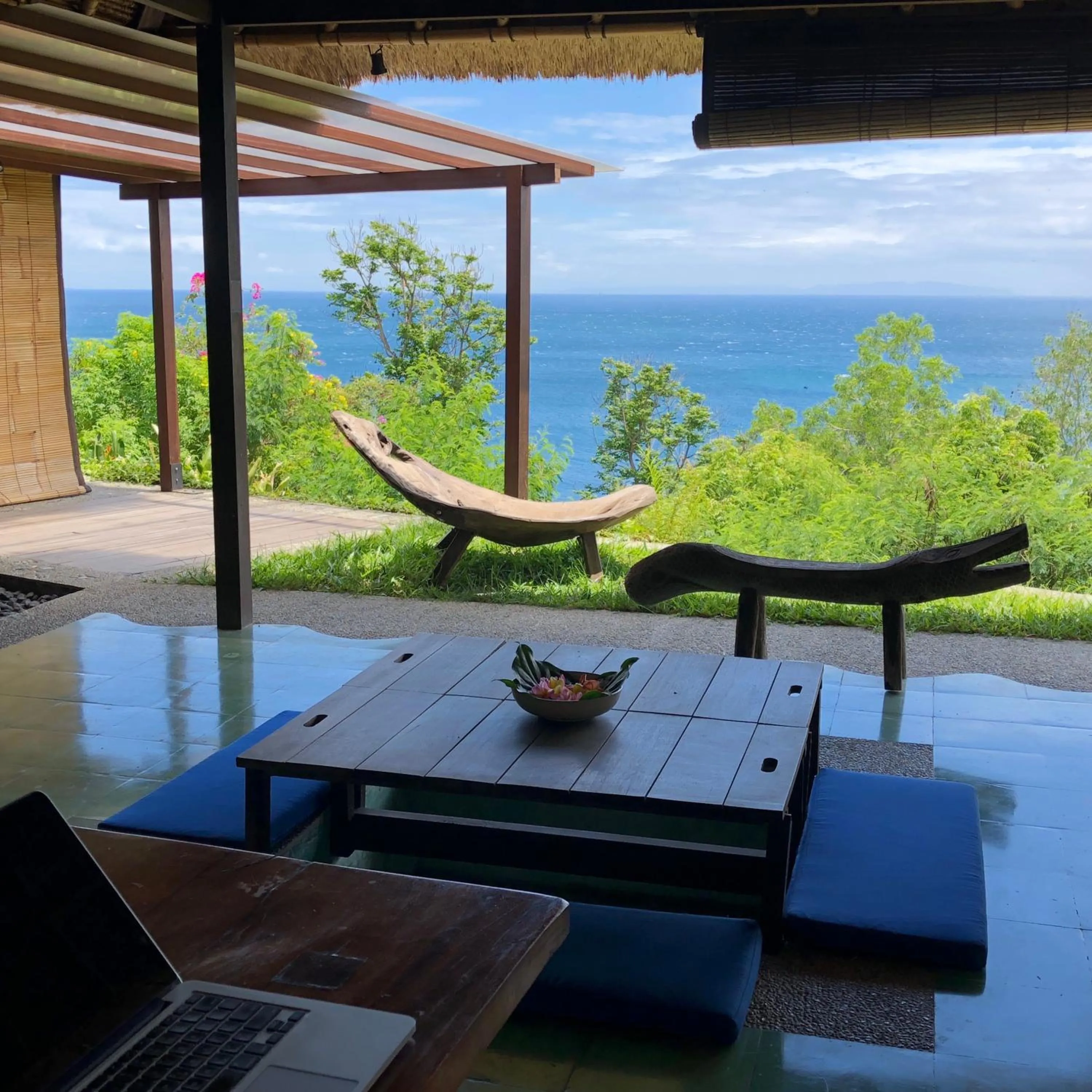 Living room in Bloo Lagoon Village