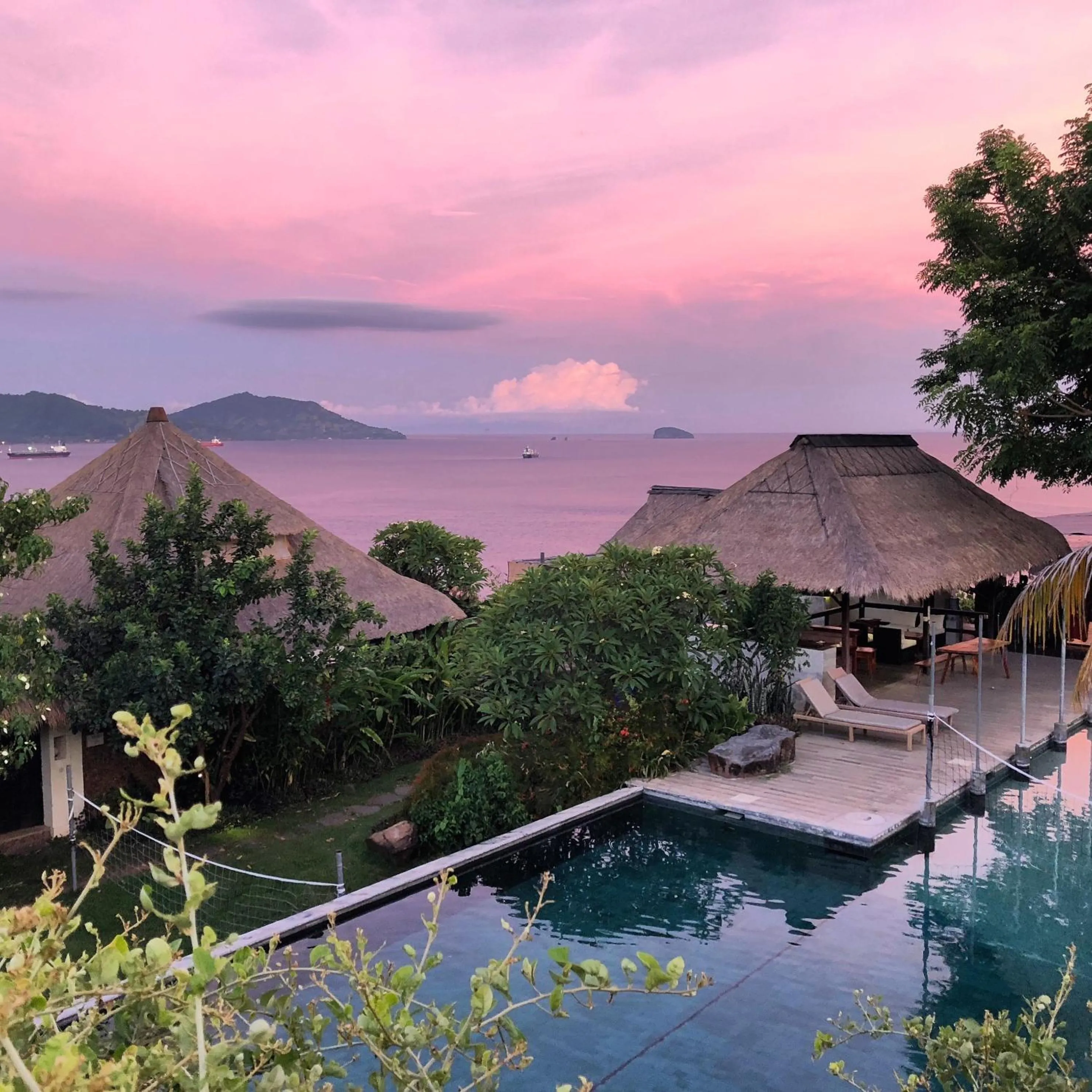 Sea view in Bloo Lagoon Village