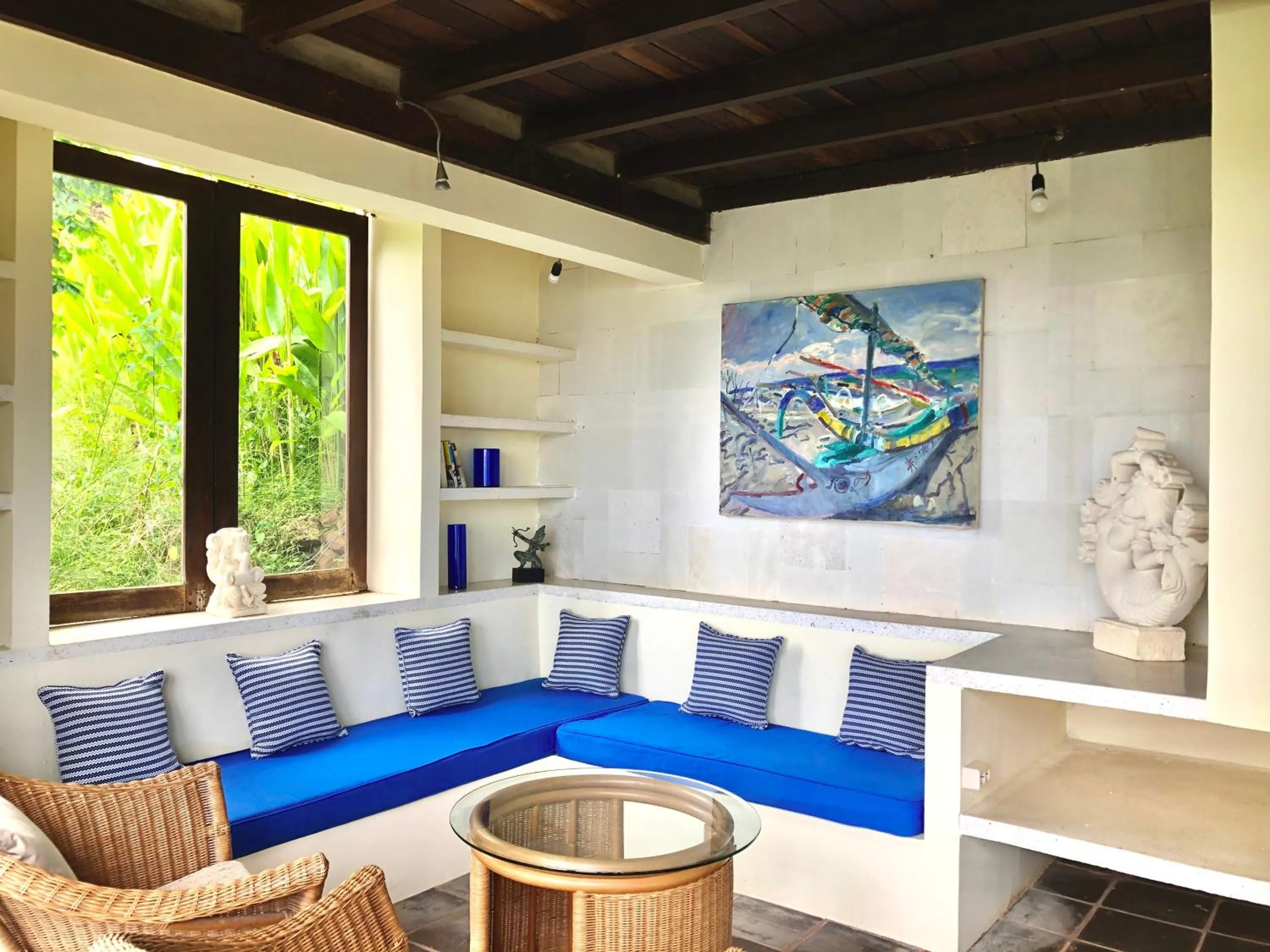 Living room in Bloo Lagoon Village