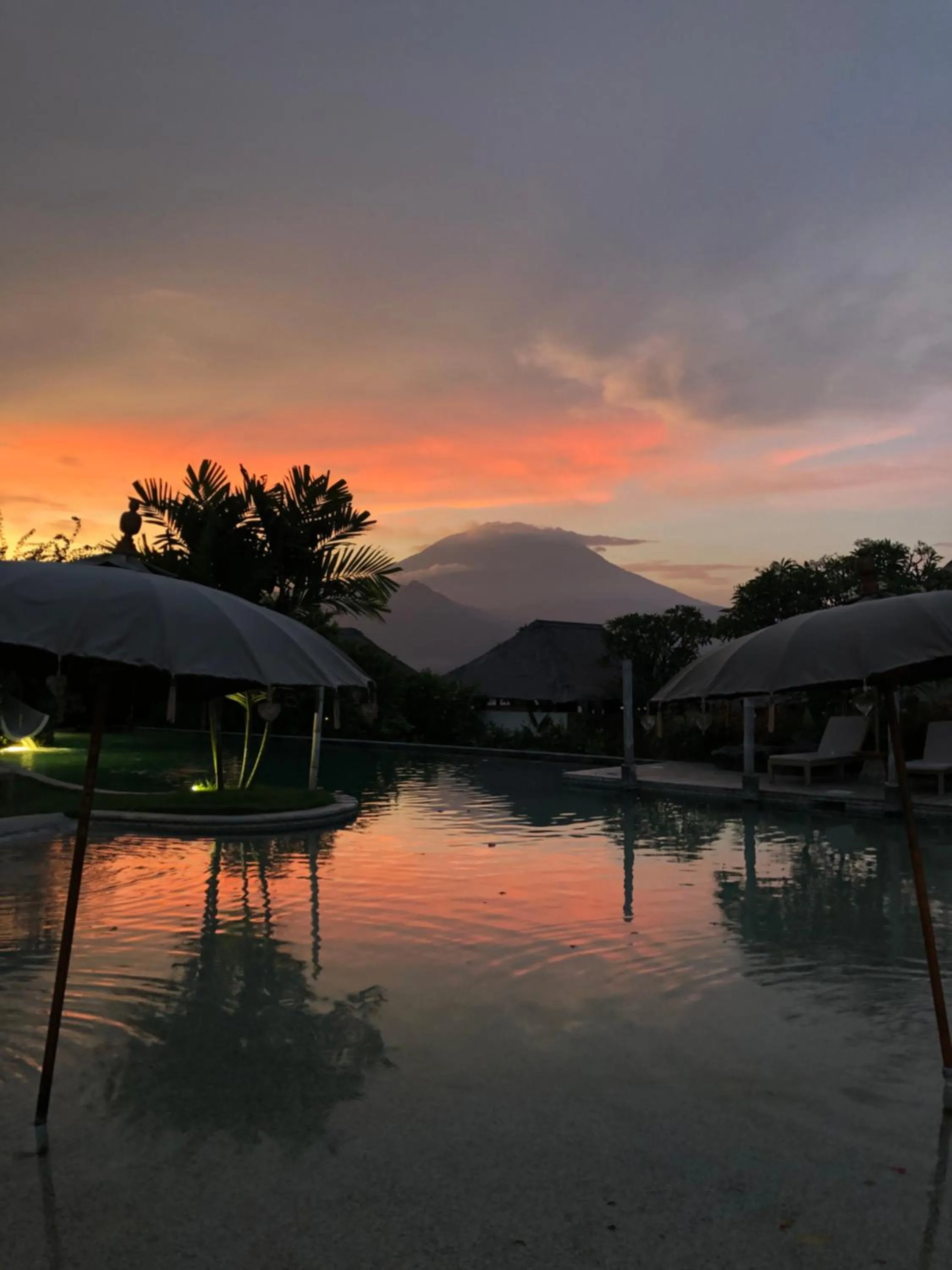 Swimming pool in Bloo Lagoon Village