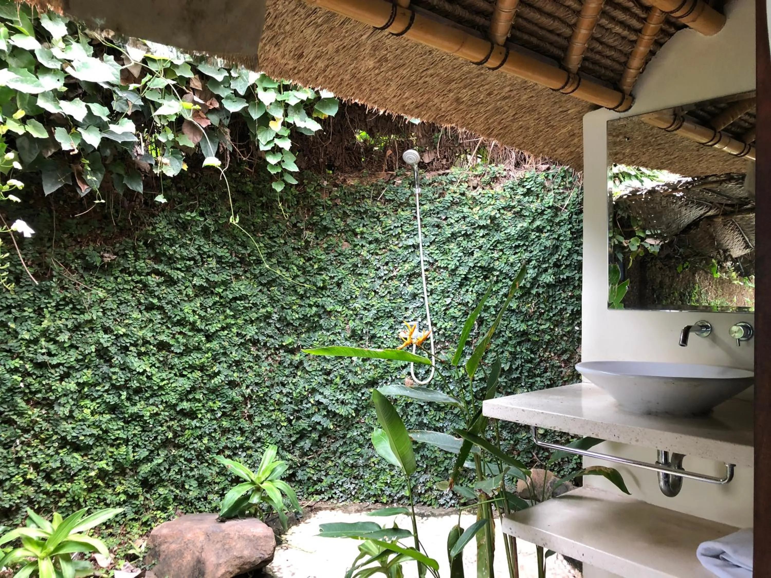 Shower in Bloo Lagoon Village