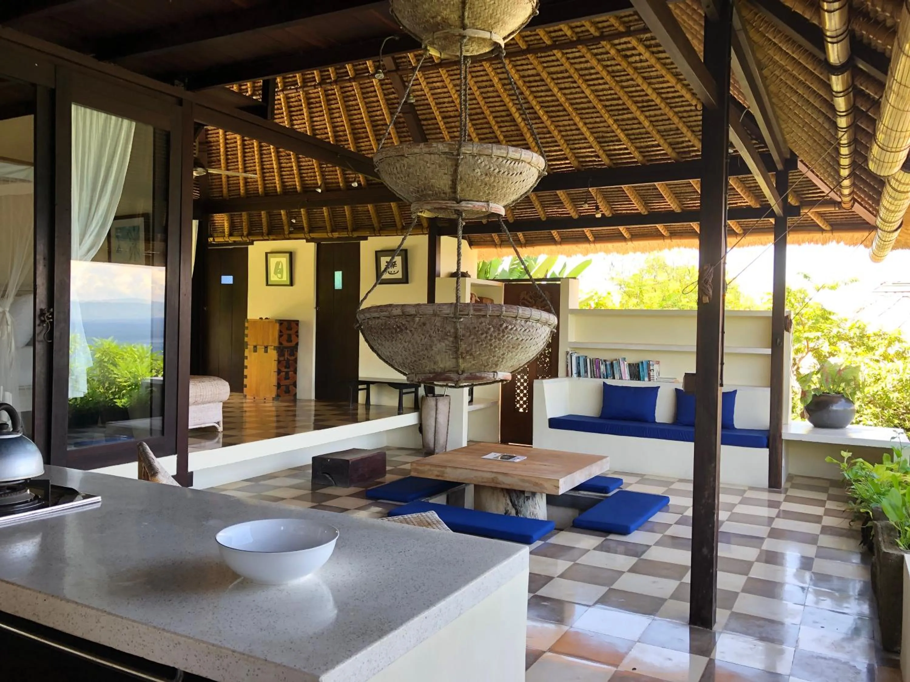 Living room in Bloo Lagoon Village