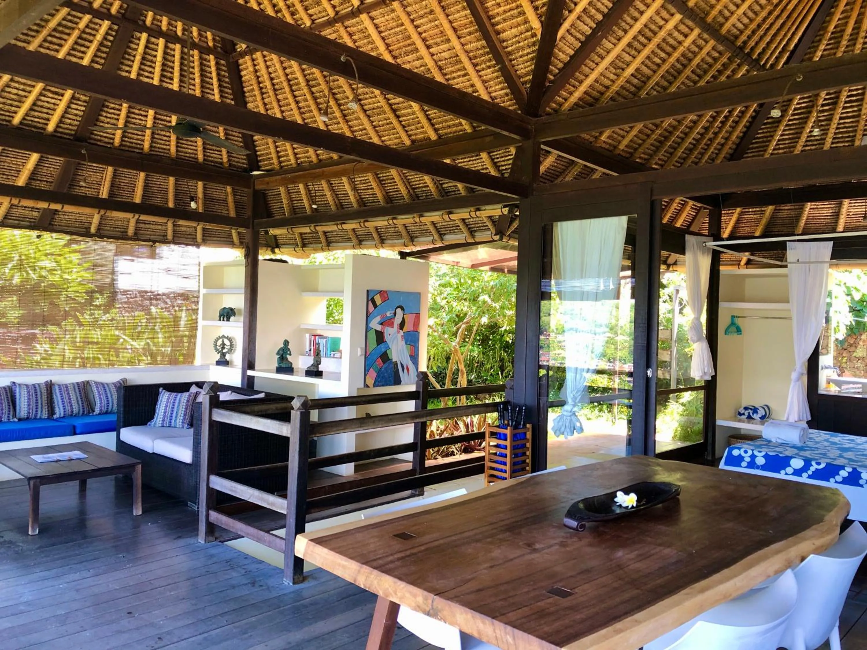 Living room in Bloo Lagoon Village