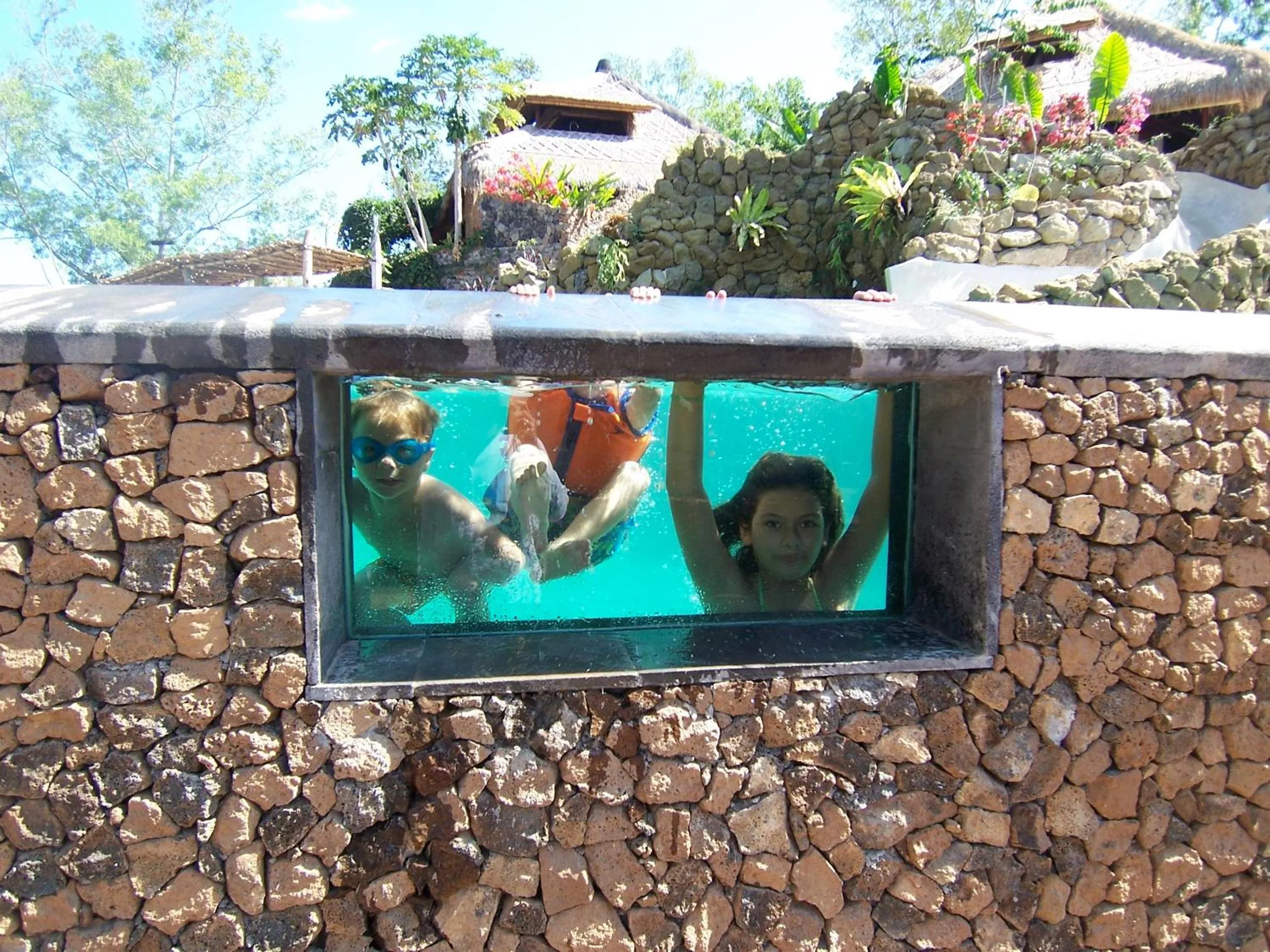 People in Bloo Lagoon Village