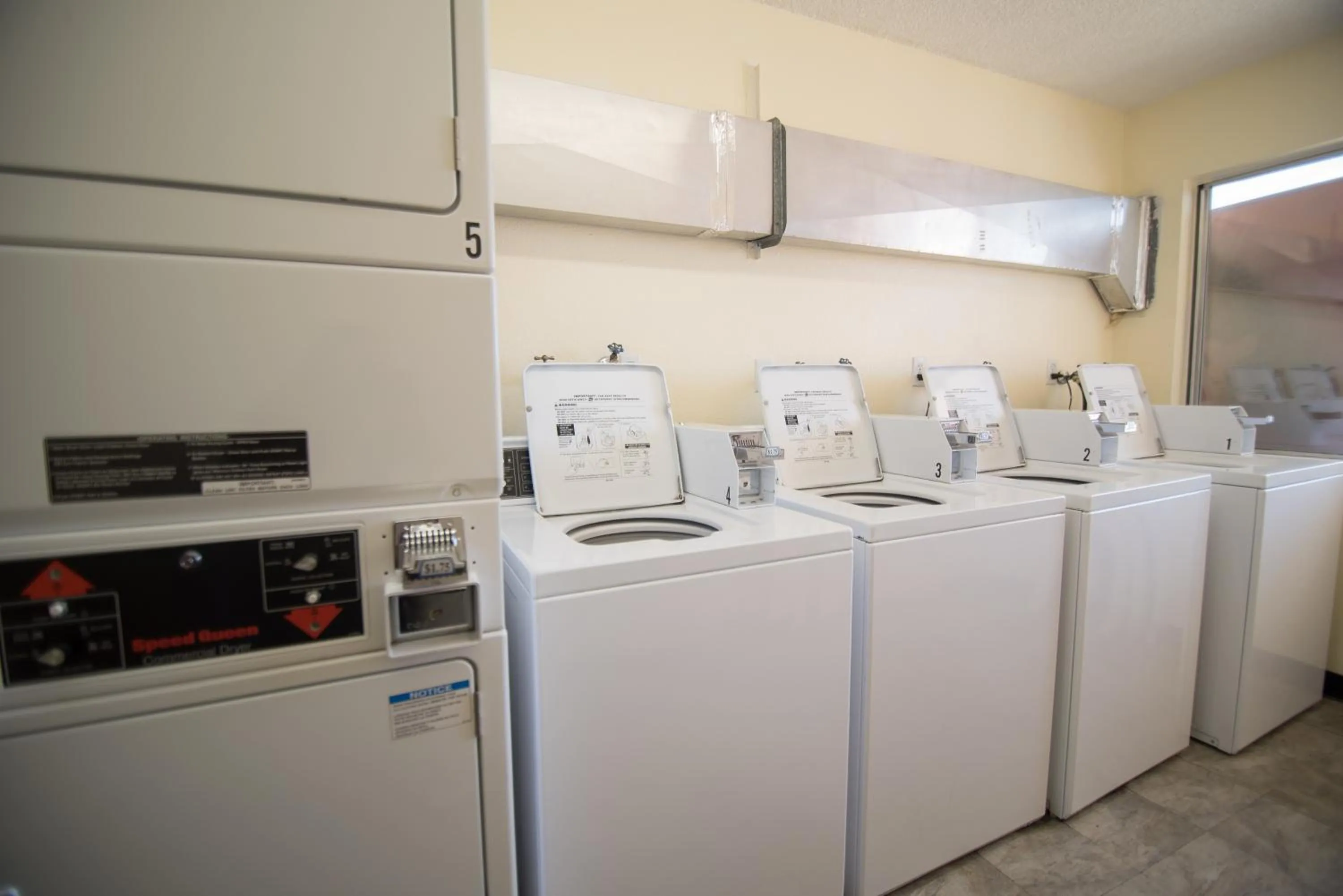 laundry in Motel 8 Rock Springs
