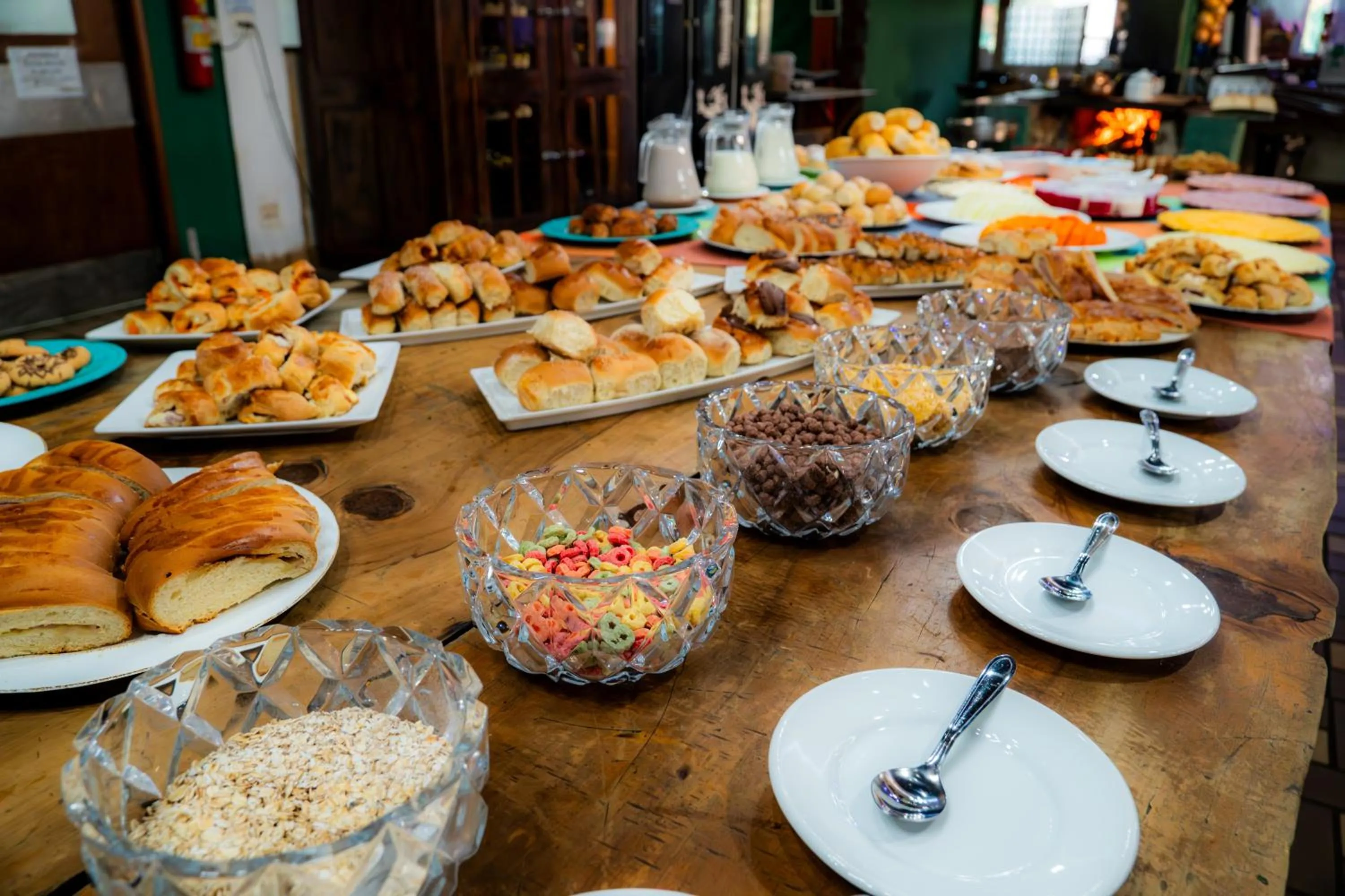 Food and drinks in Hotel Fazenda Poços de Caldas