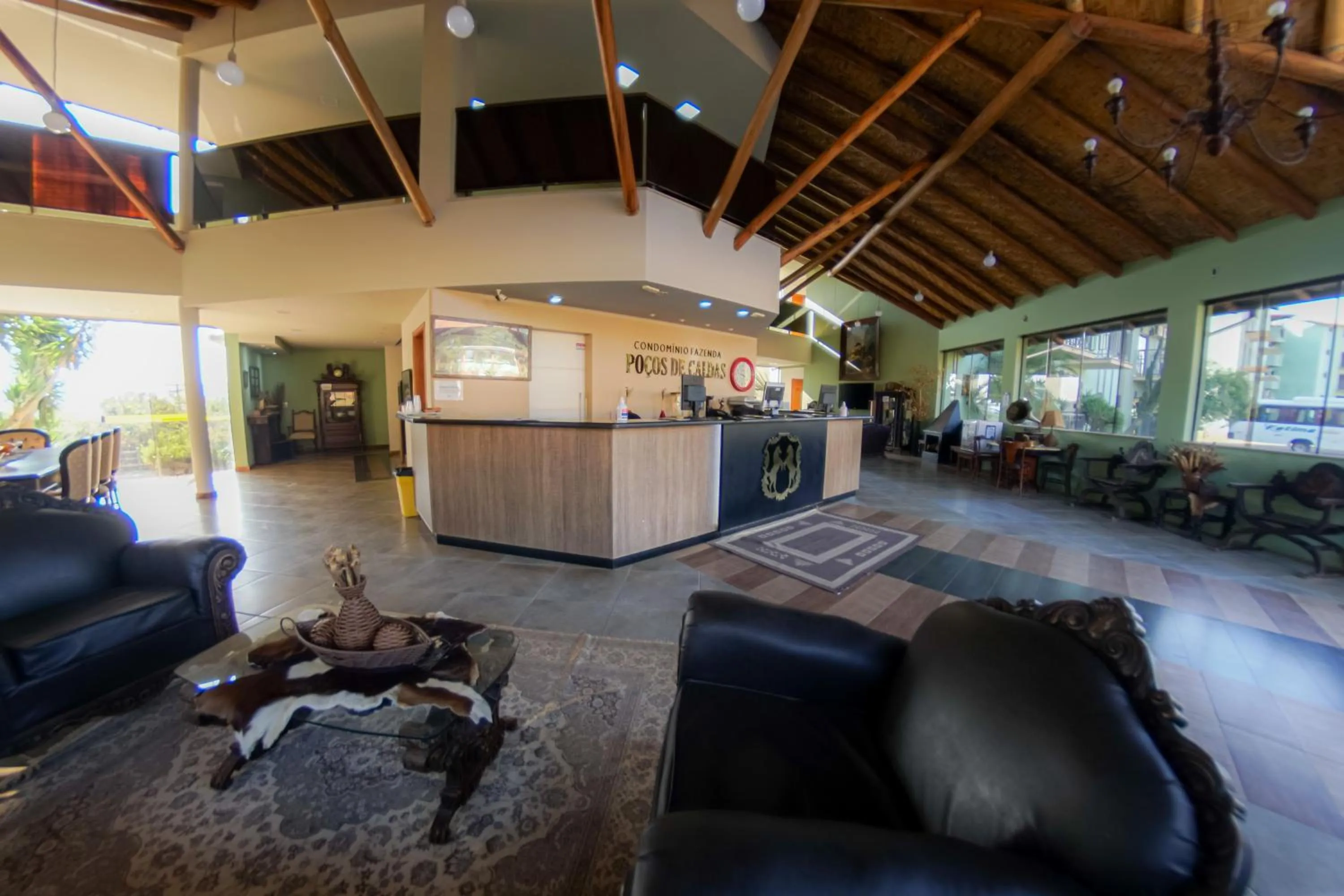 Lobby or reception in Hotel Fazenda Poços de Caldas
