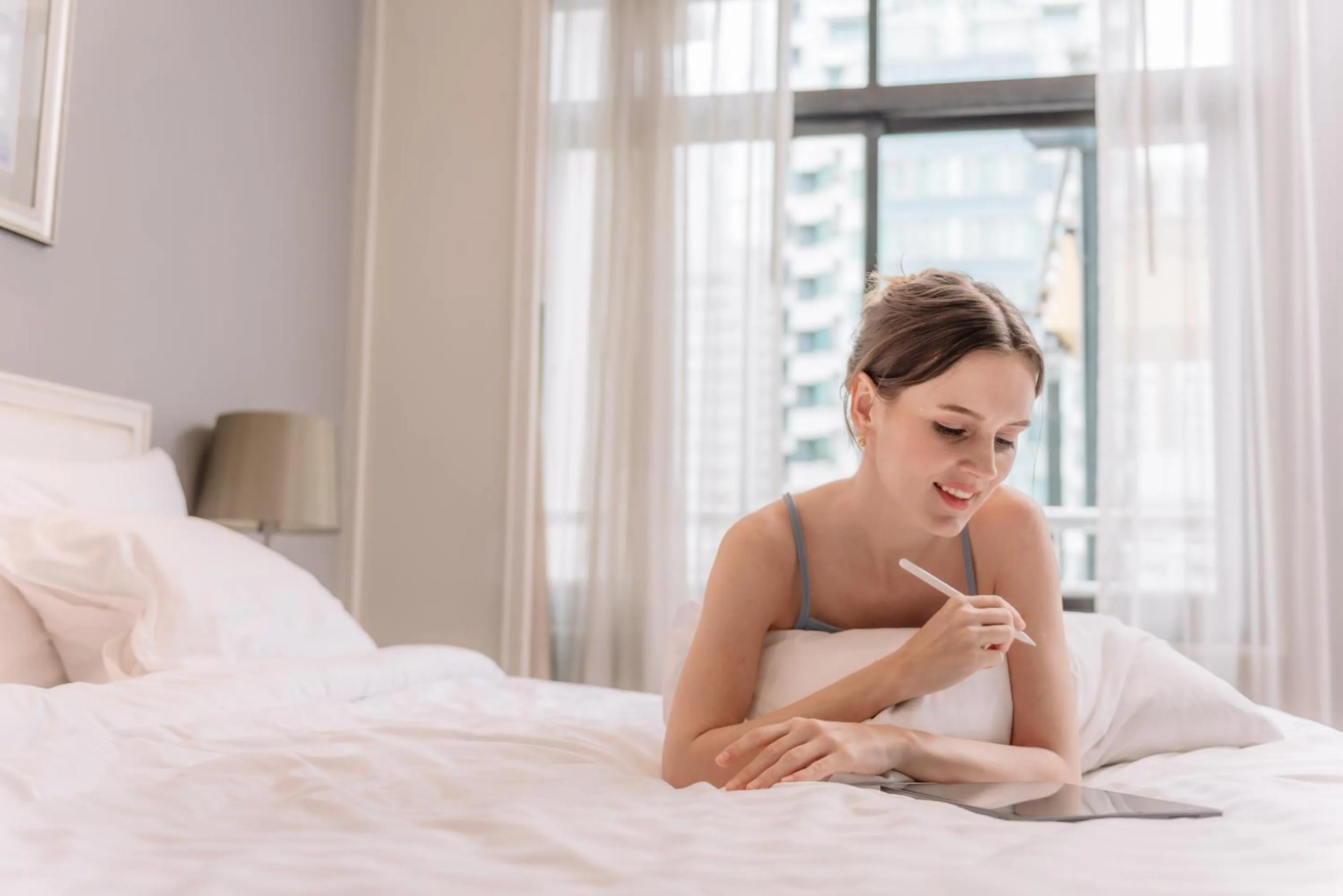 Bed in Centre Point Hotel Chidlom Bangkok