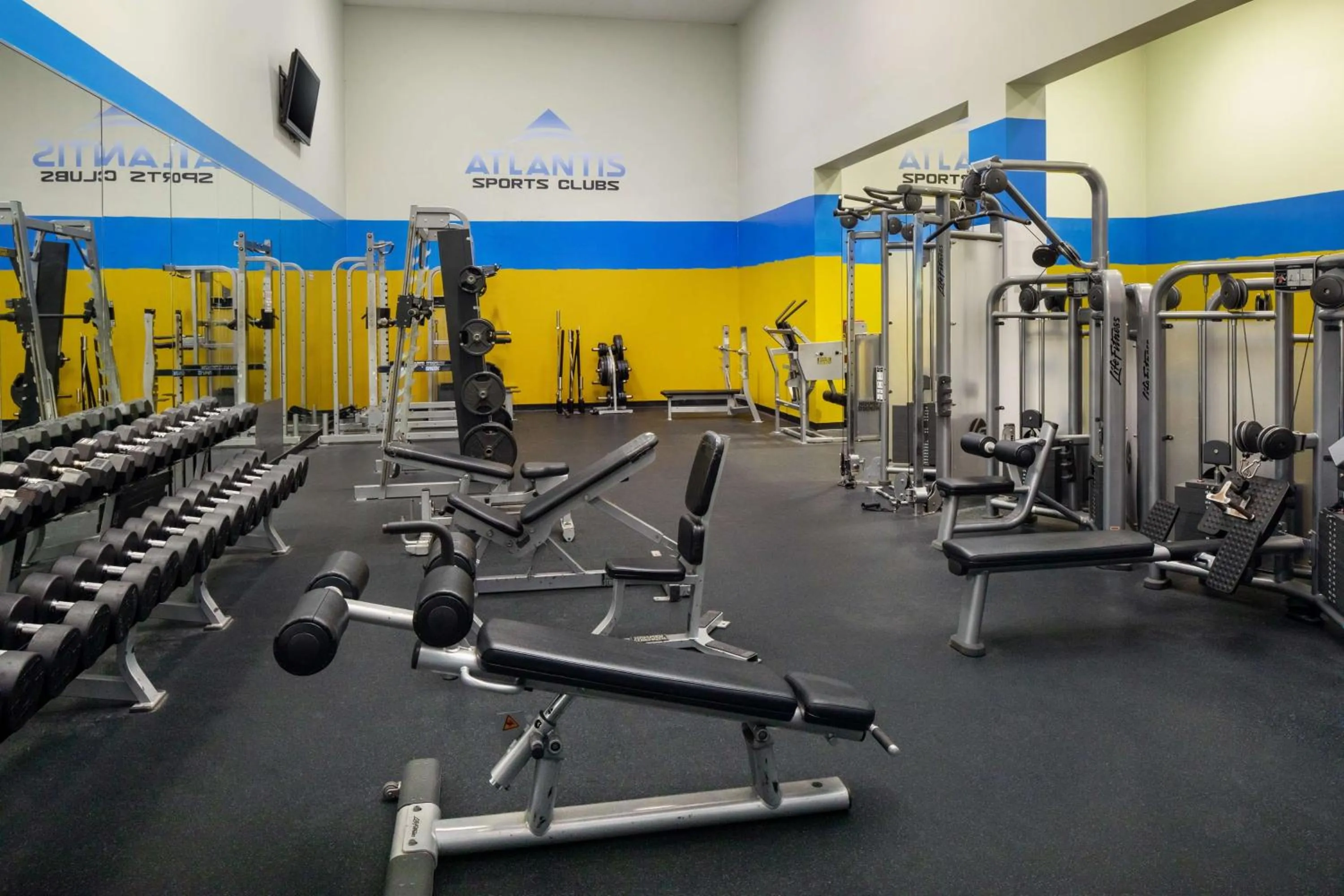 Fitness centre/facilities in DoubleTree Boston North Shore Danvers