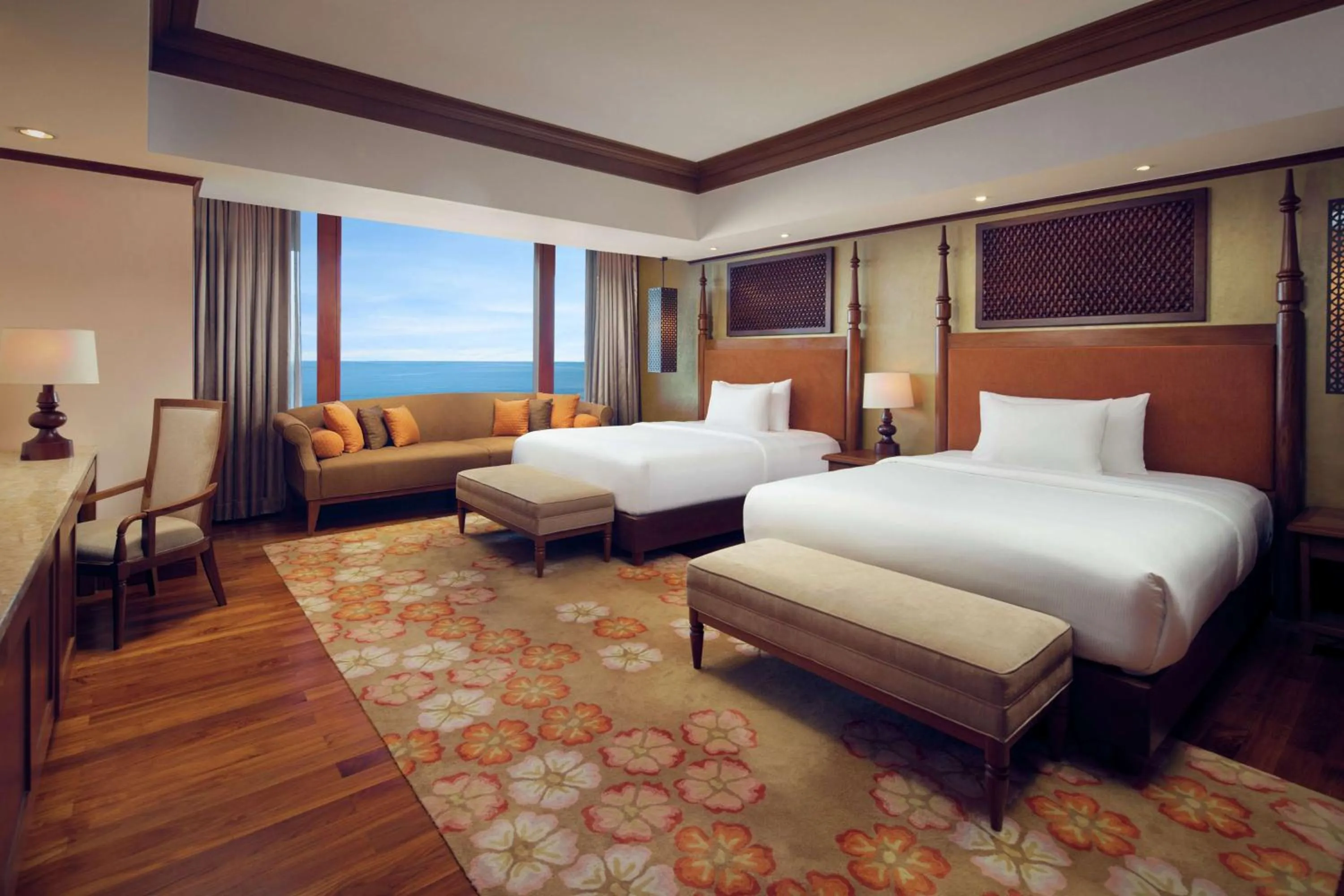 Bedroom, Bed in Hilton Bali Resort