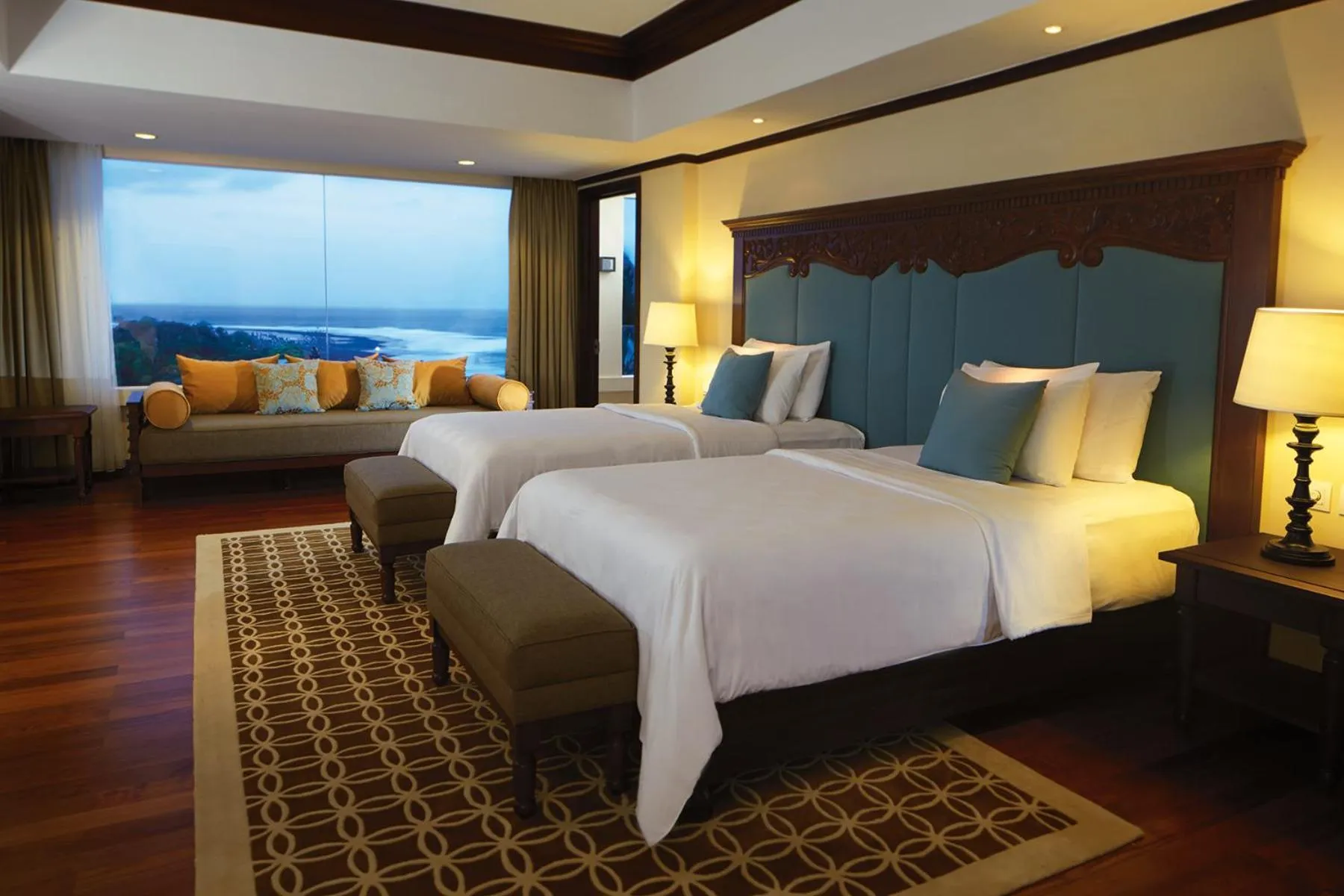 Property building, Bed in Hilton Bali Resort