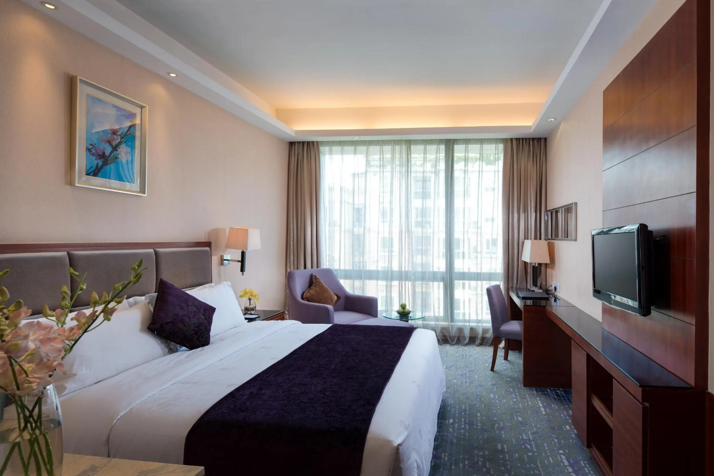 Bed in Sentosa Hotel Shenzhen Majialong Branch