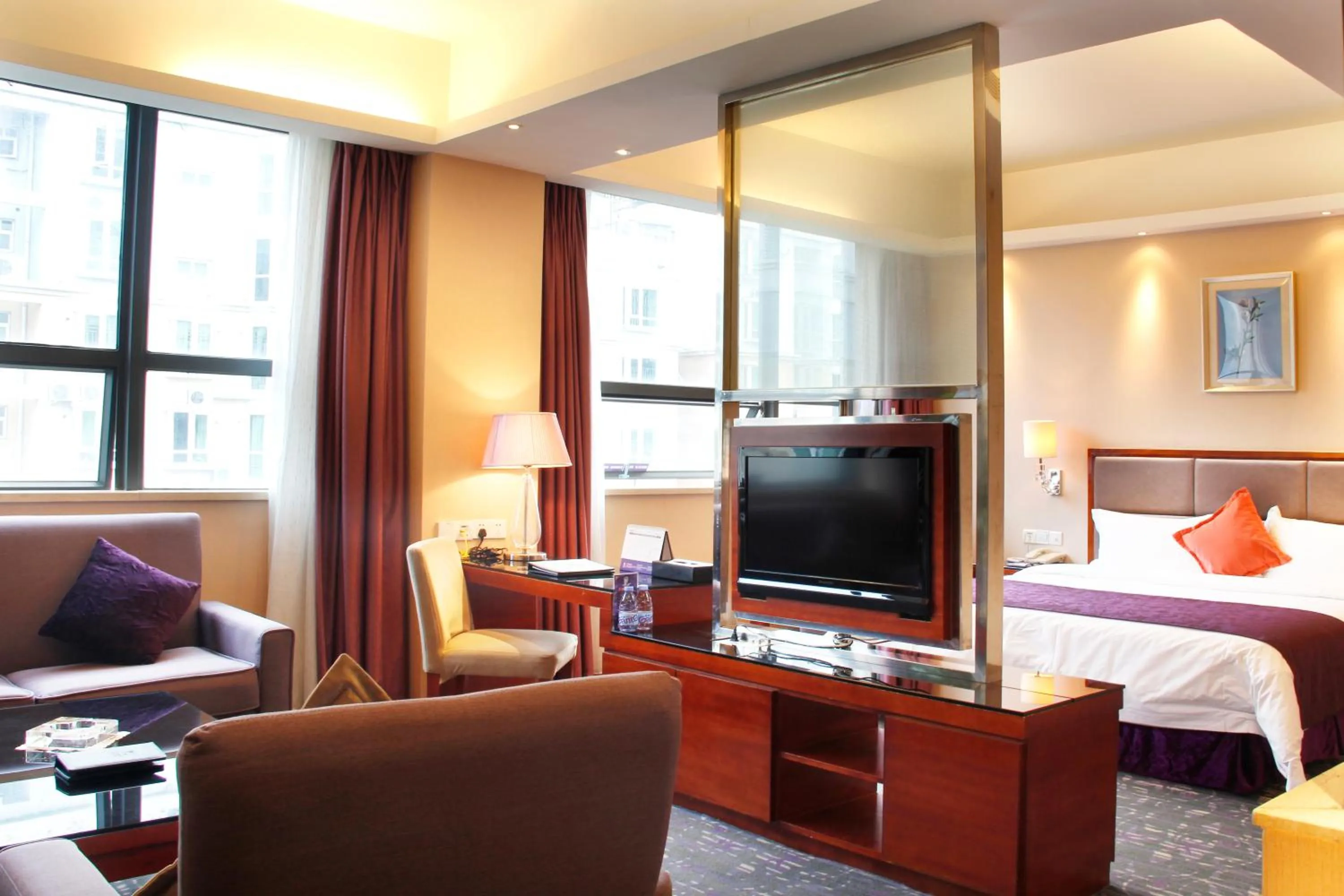 Bed in Sentosa Hotel Shenzhen Majialong Branch