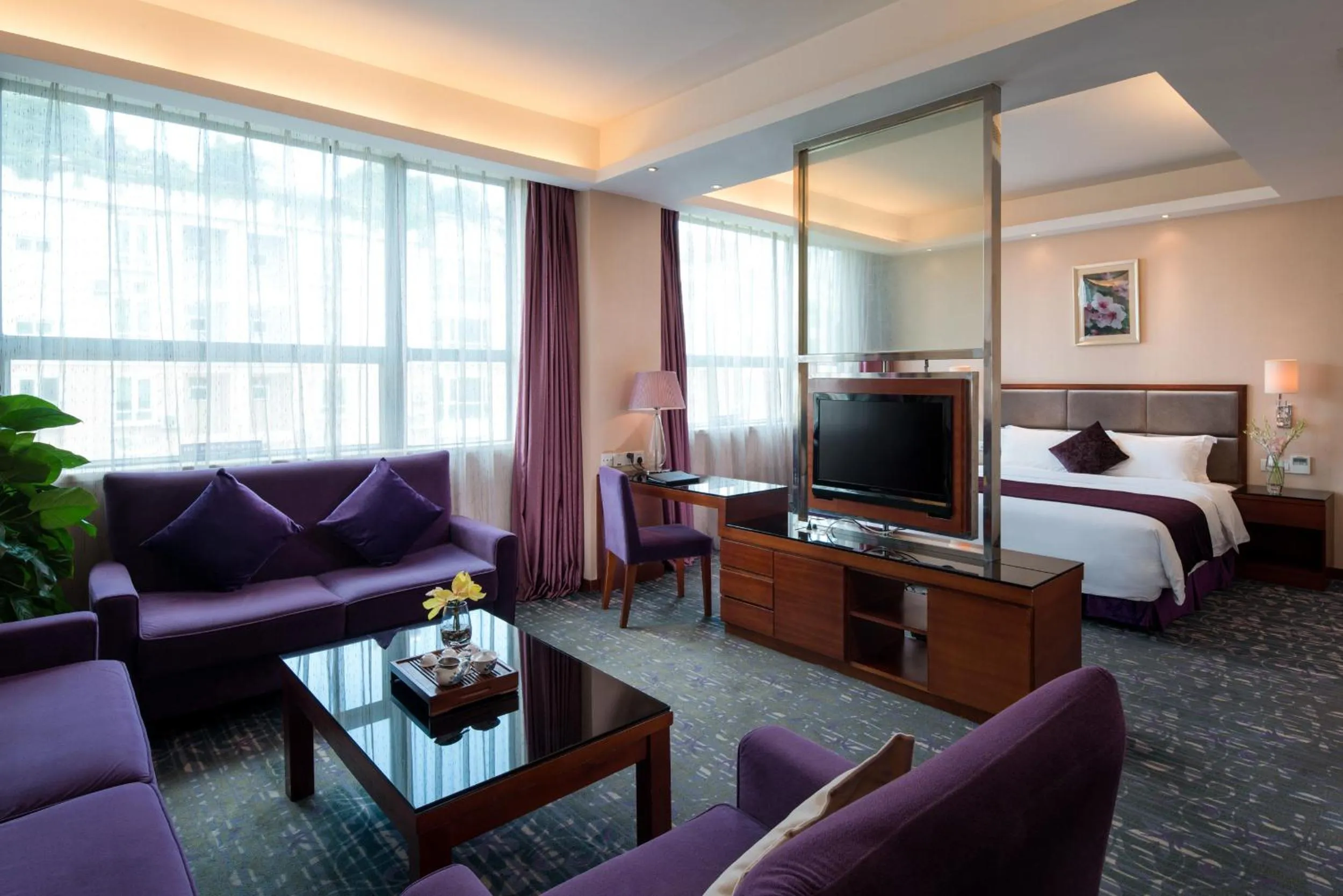 Bed in Sentosa Hotel Shenzhen Majialong Branch