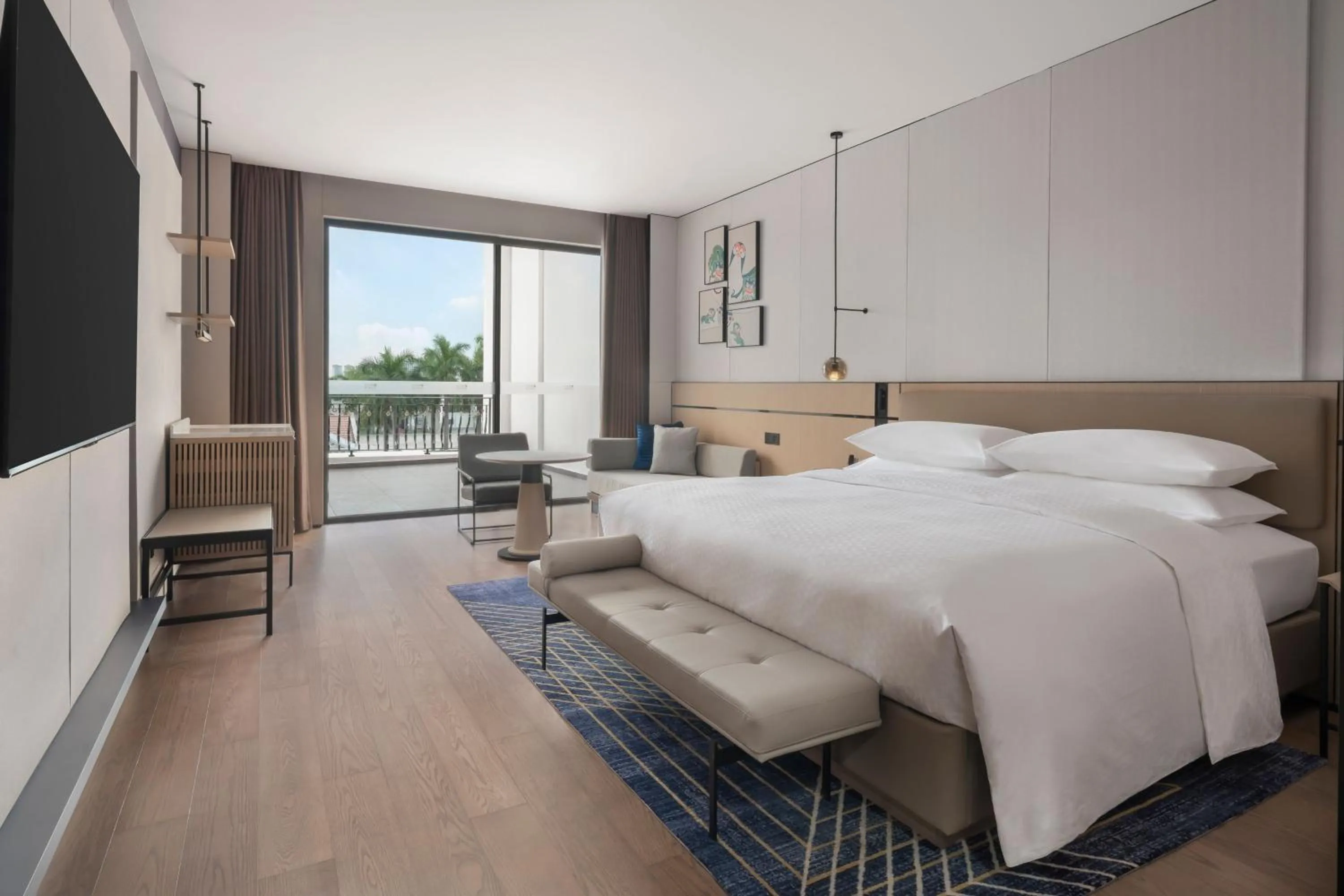 Bedroom, Bed in Four Points by Sheraton Yangjiang City Center
