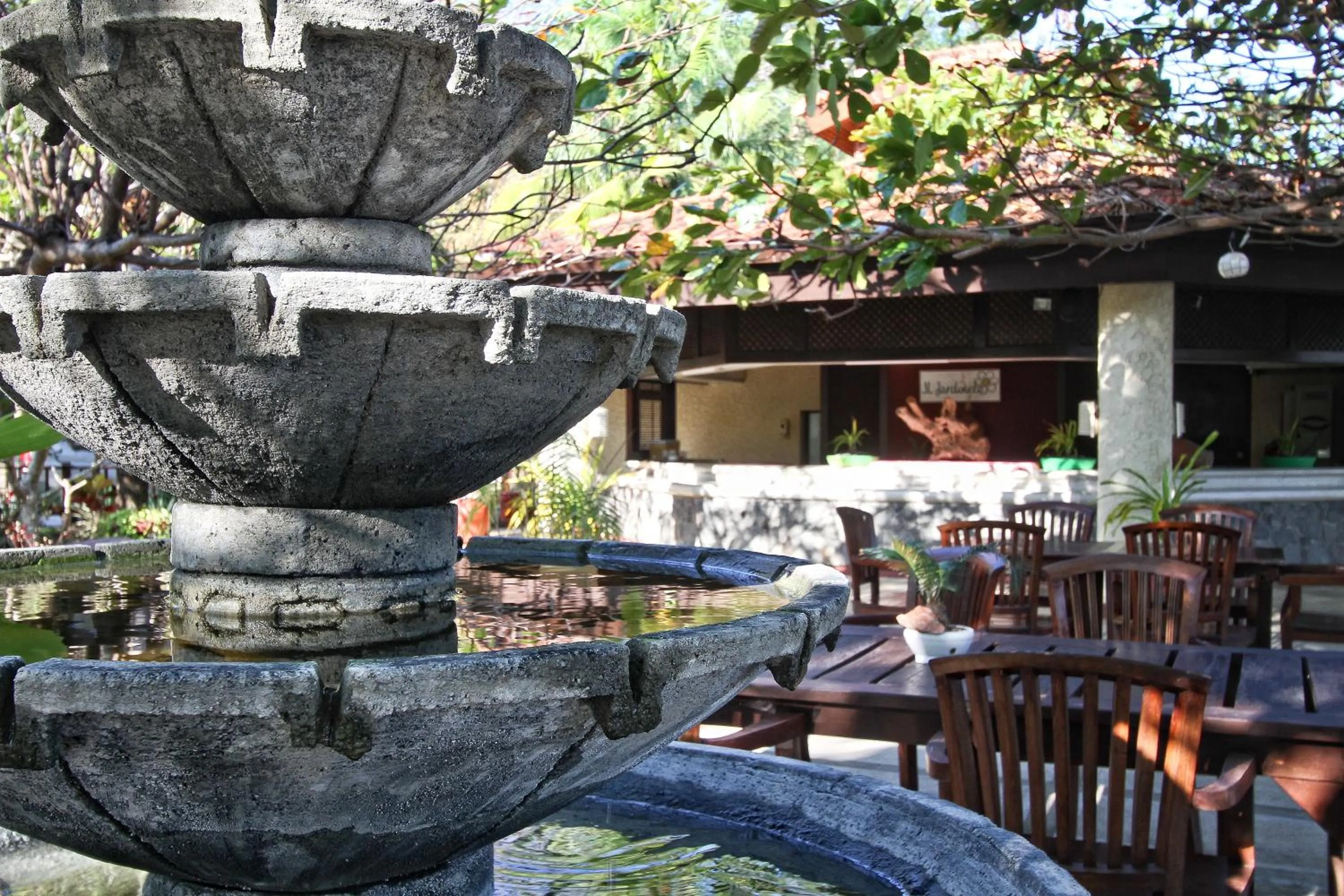 Decorative detail in Club Punta Fuego