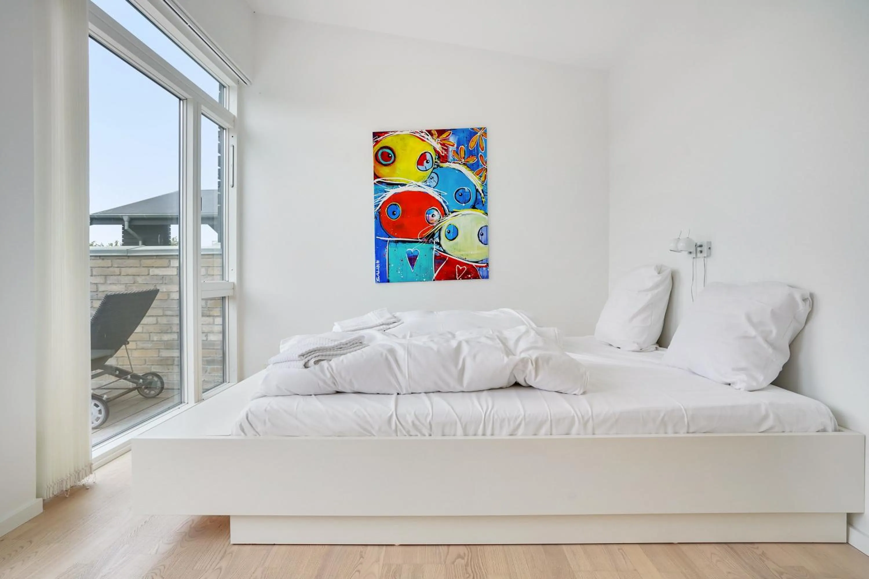 Bed in Lübker Golf Resort