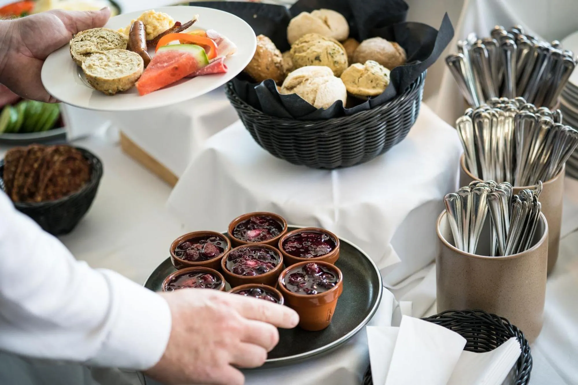 Breakfast in Lübker Golf Resort