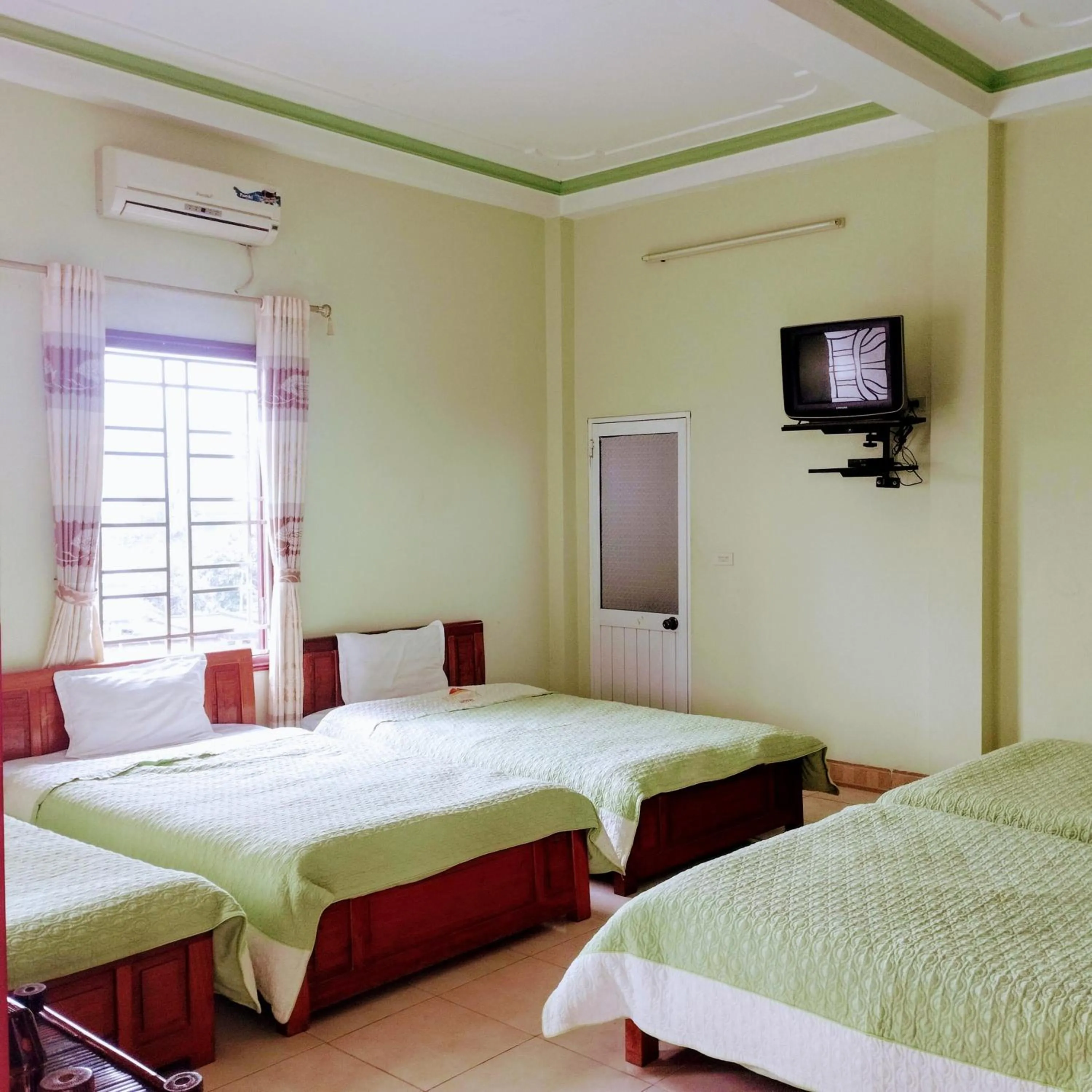 Bed in Gia Nguyen Hotel