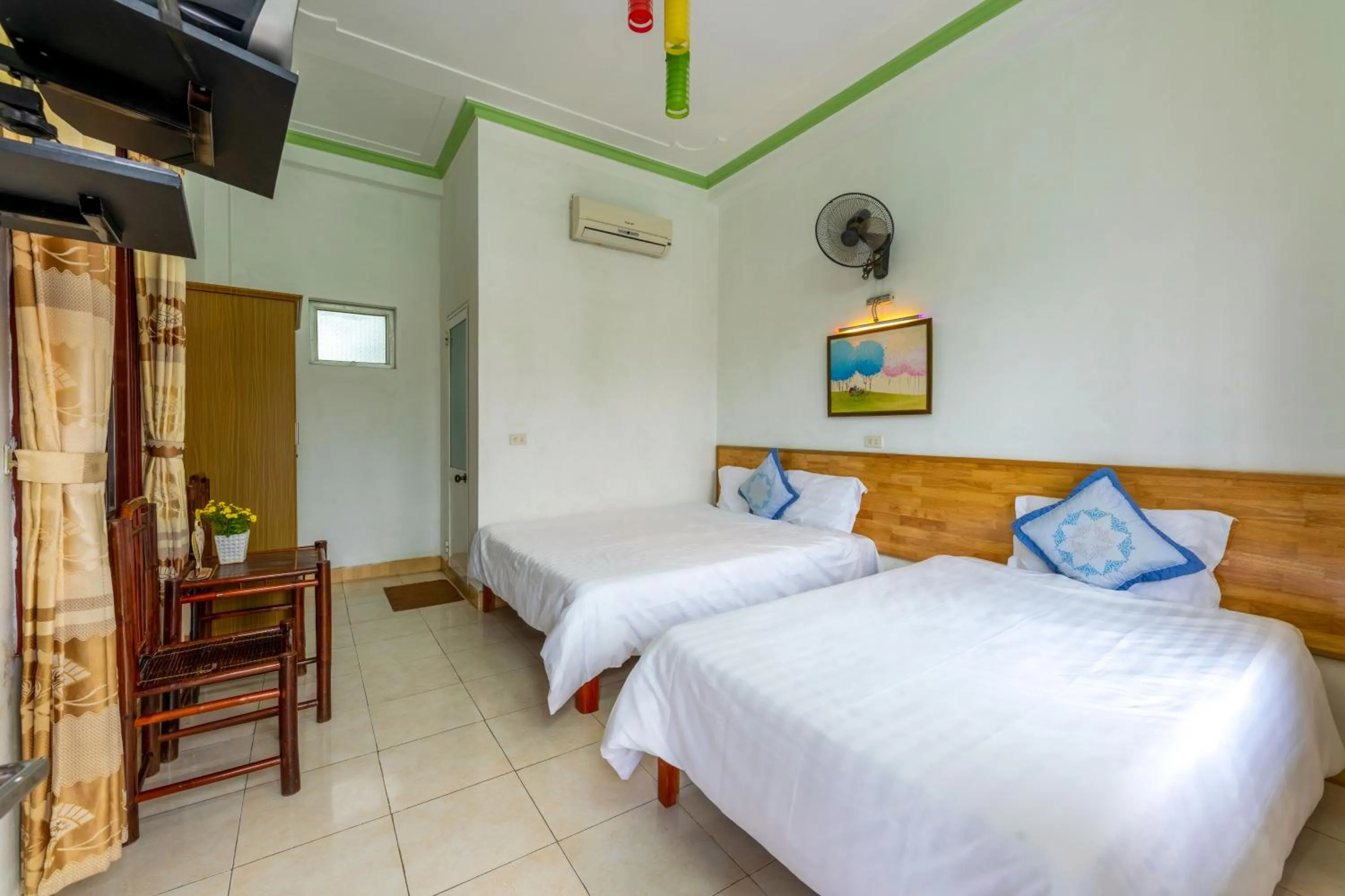 Bed in Gia Nguyen Hotel