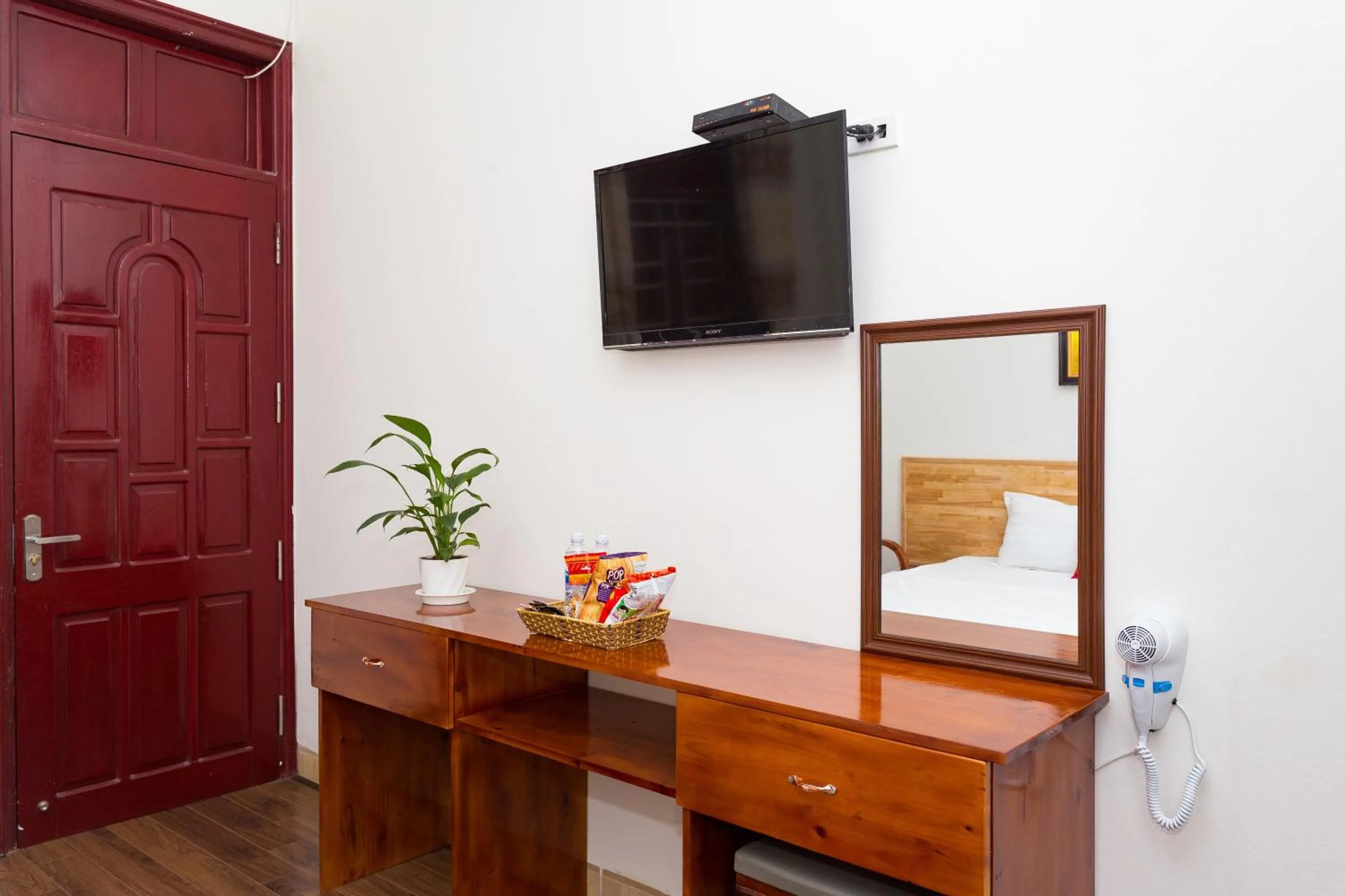 Bed in Gia Nguyen Hotel